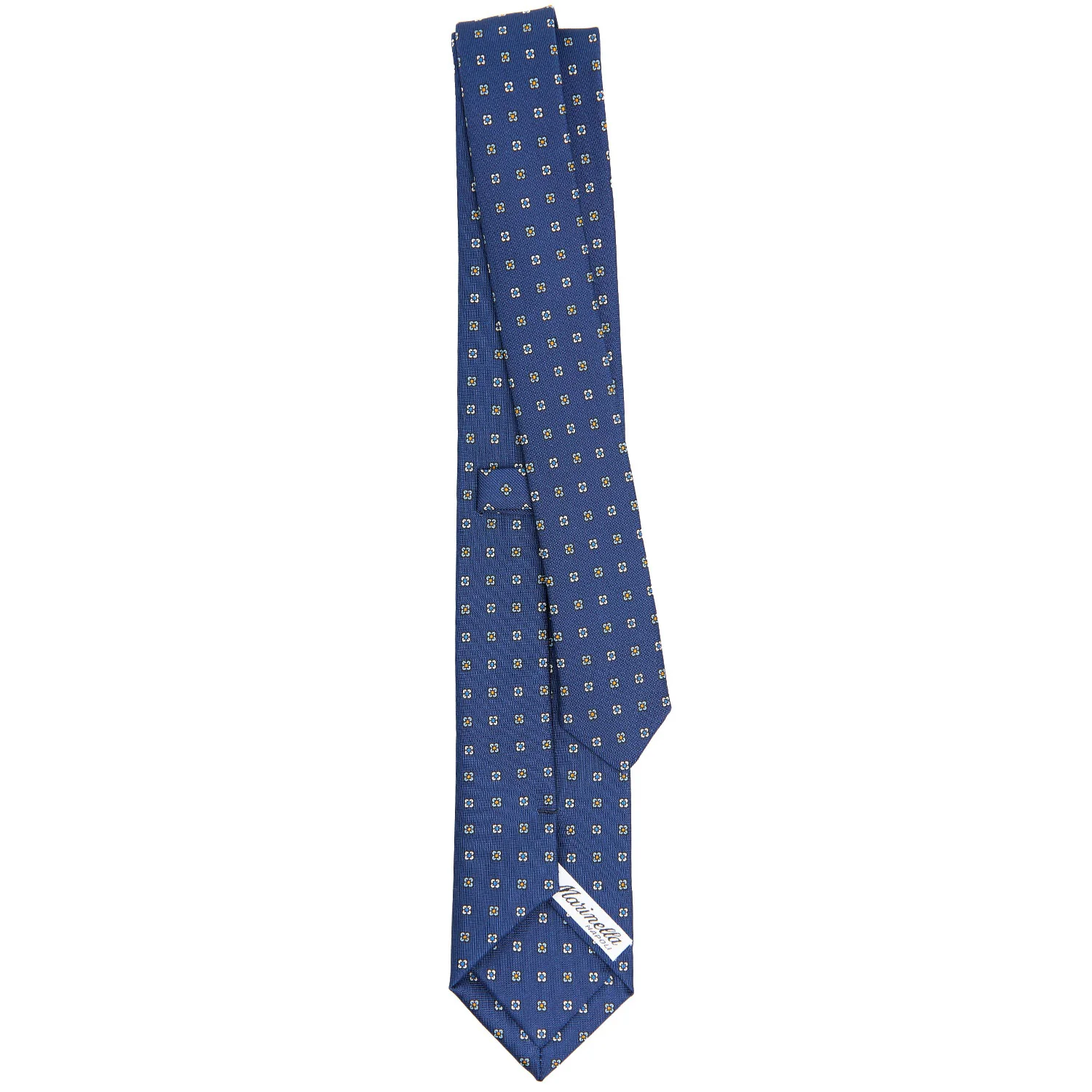BLUE SARTORIAL 7 CM SILK TIE - Image 3