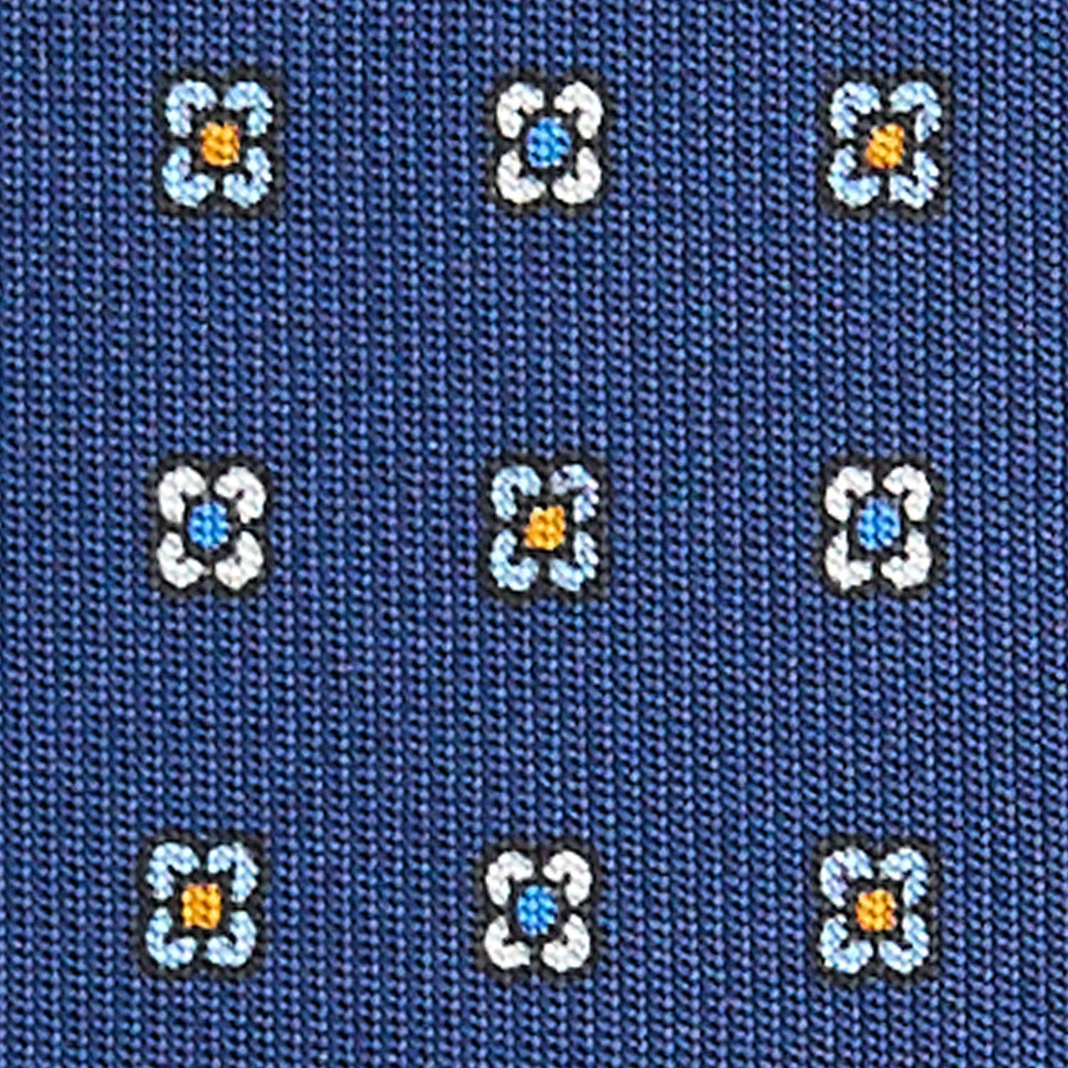 BLUE SARTORIAL 7 CM SILK TIE - Image 5