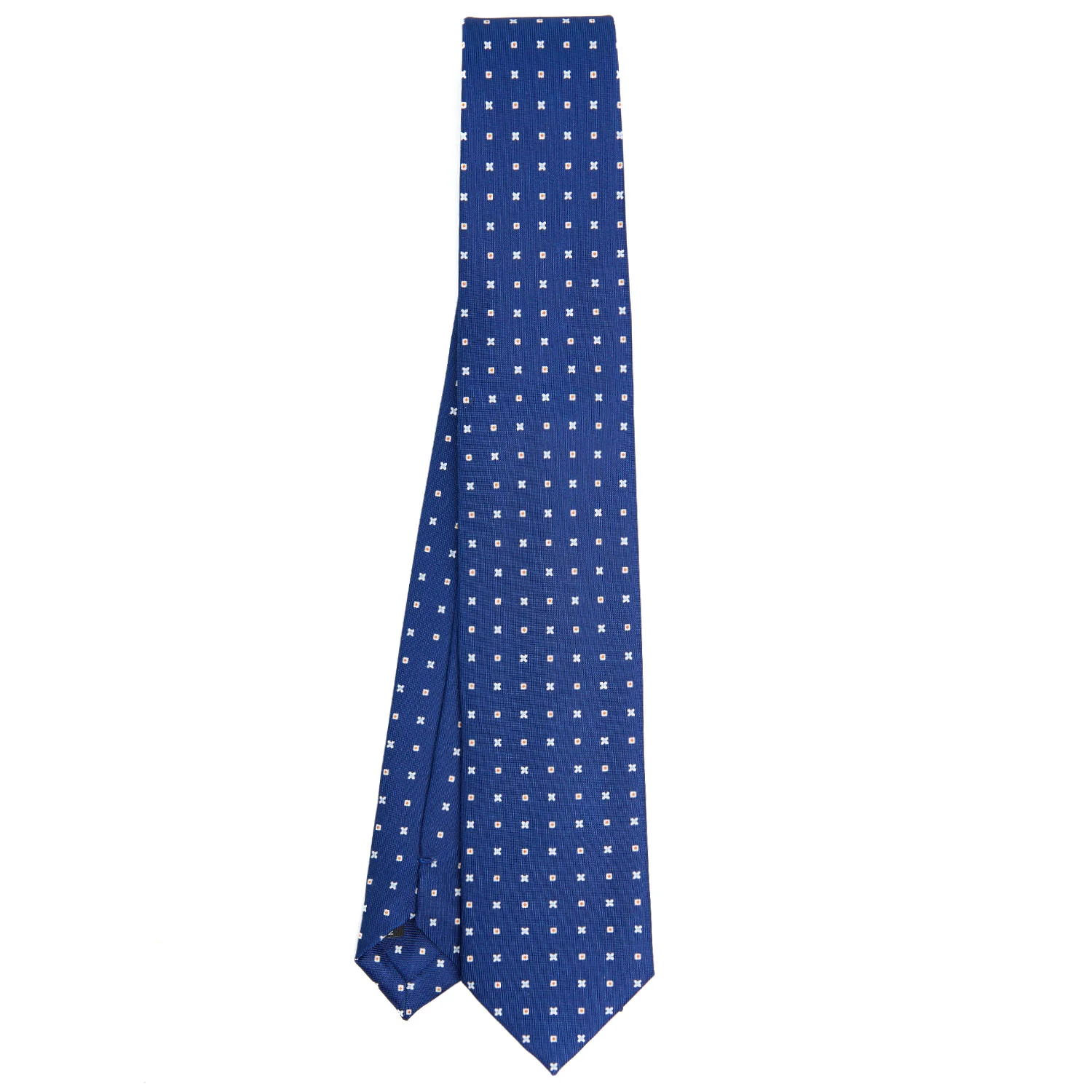 BLUE SARTORIAL 7 CM SILK TIE - Image 2