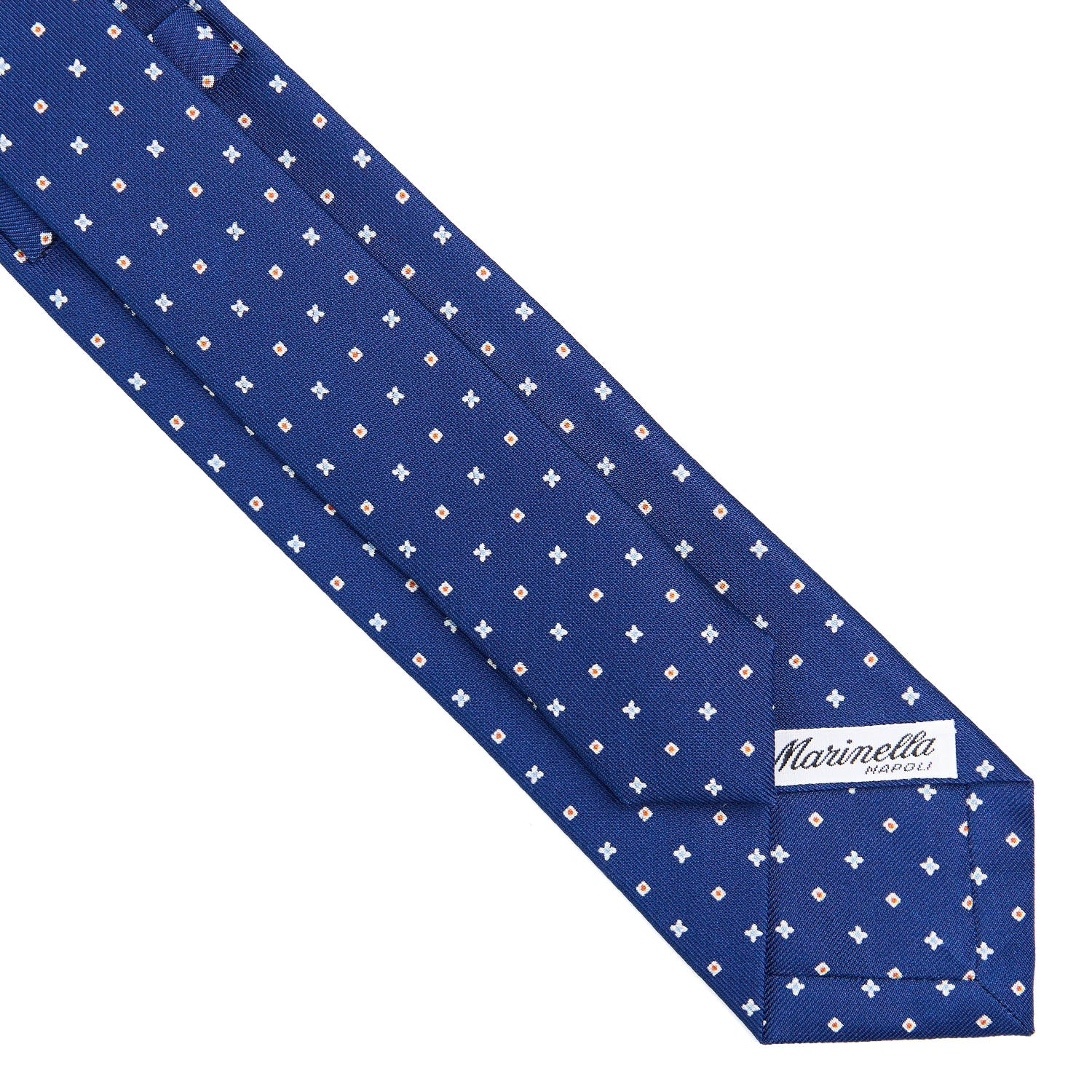 BLUE SARTORIAL 7 CM SILK TIE - Image 4