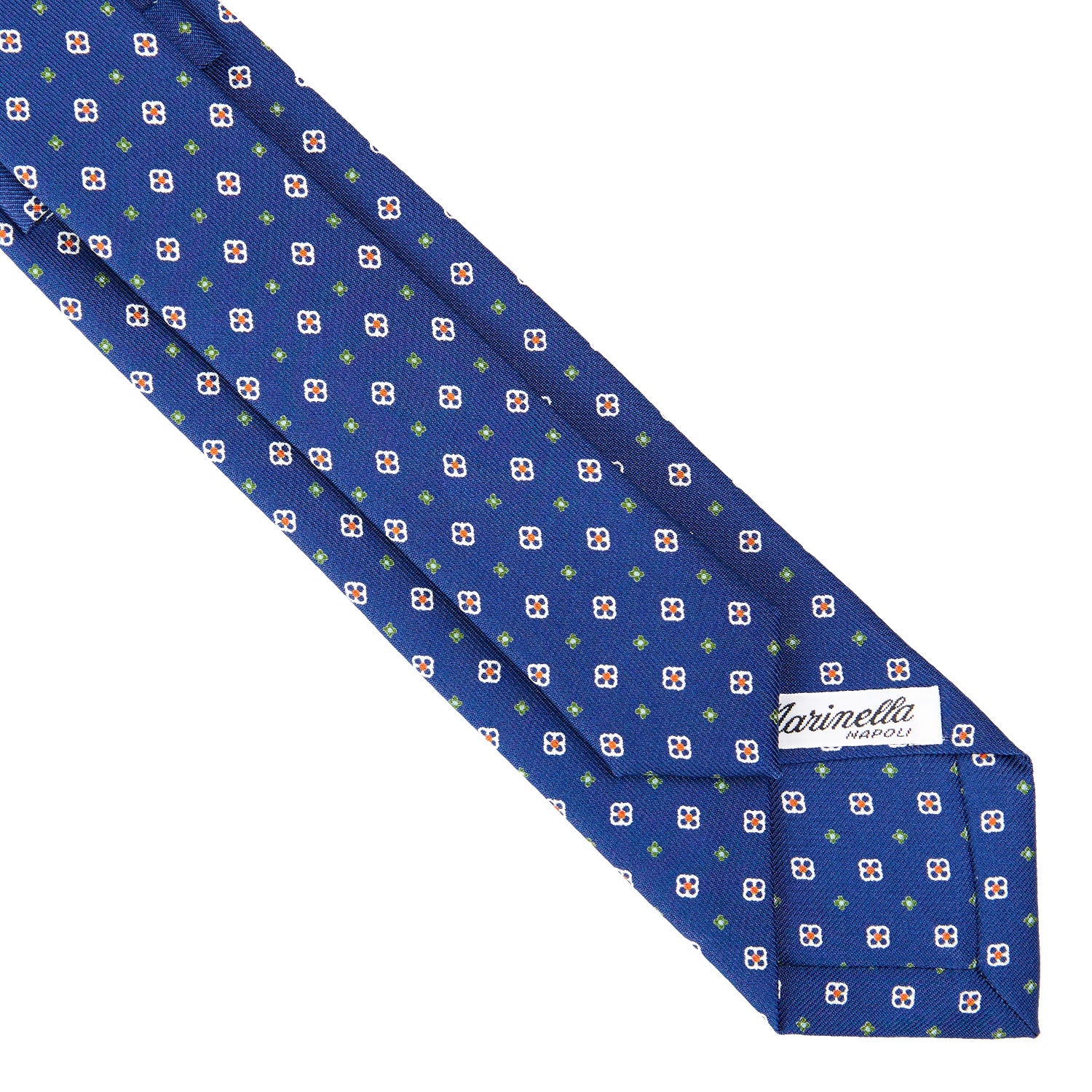 BLUE SARTORIAL 7 CM SILK TIE - Image 4
