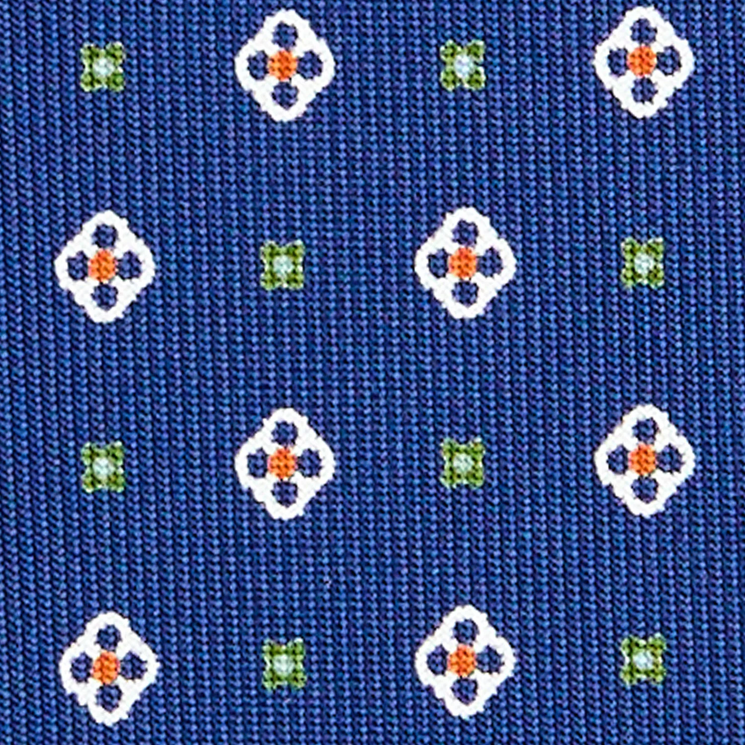 BLUE SARTORIAL 7 CM SILK TIE - Image 5