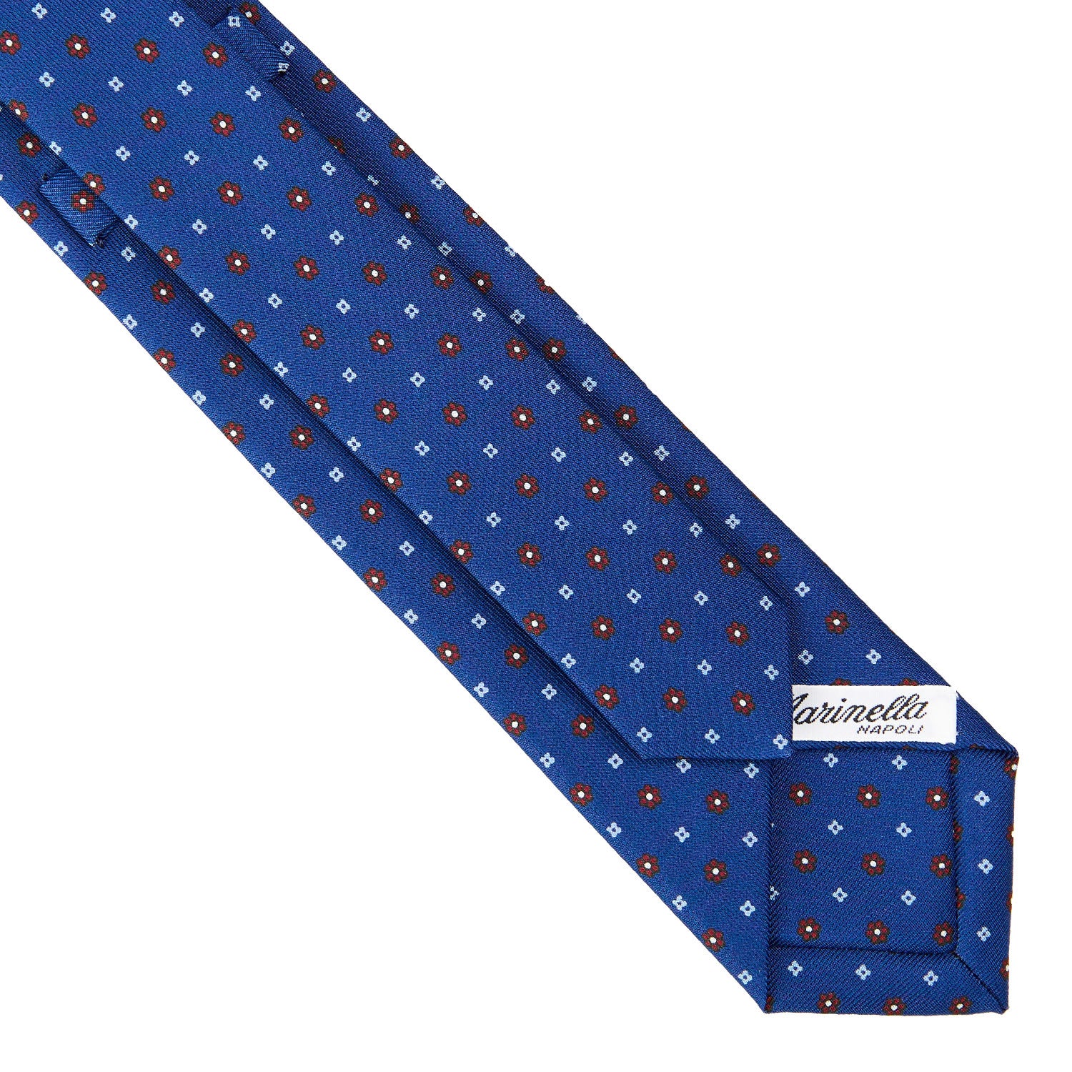 BLUE SARTORIAL 7 CM SILK TIE - Image 4