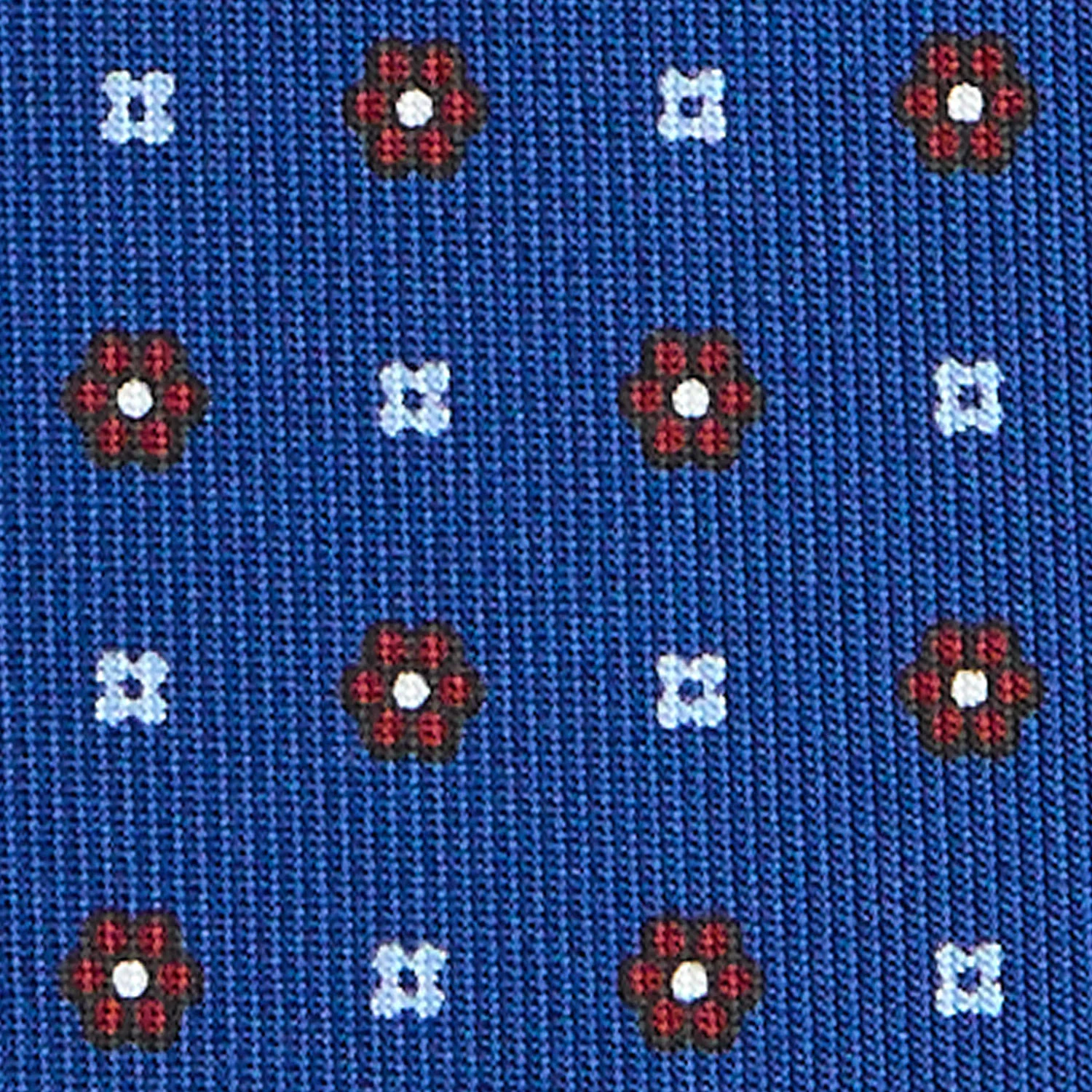 BLUE SARTORIAL 7 CM SILK TIE - Image 5