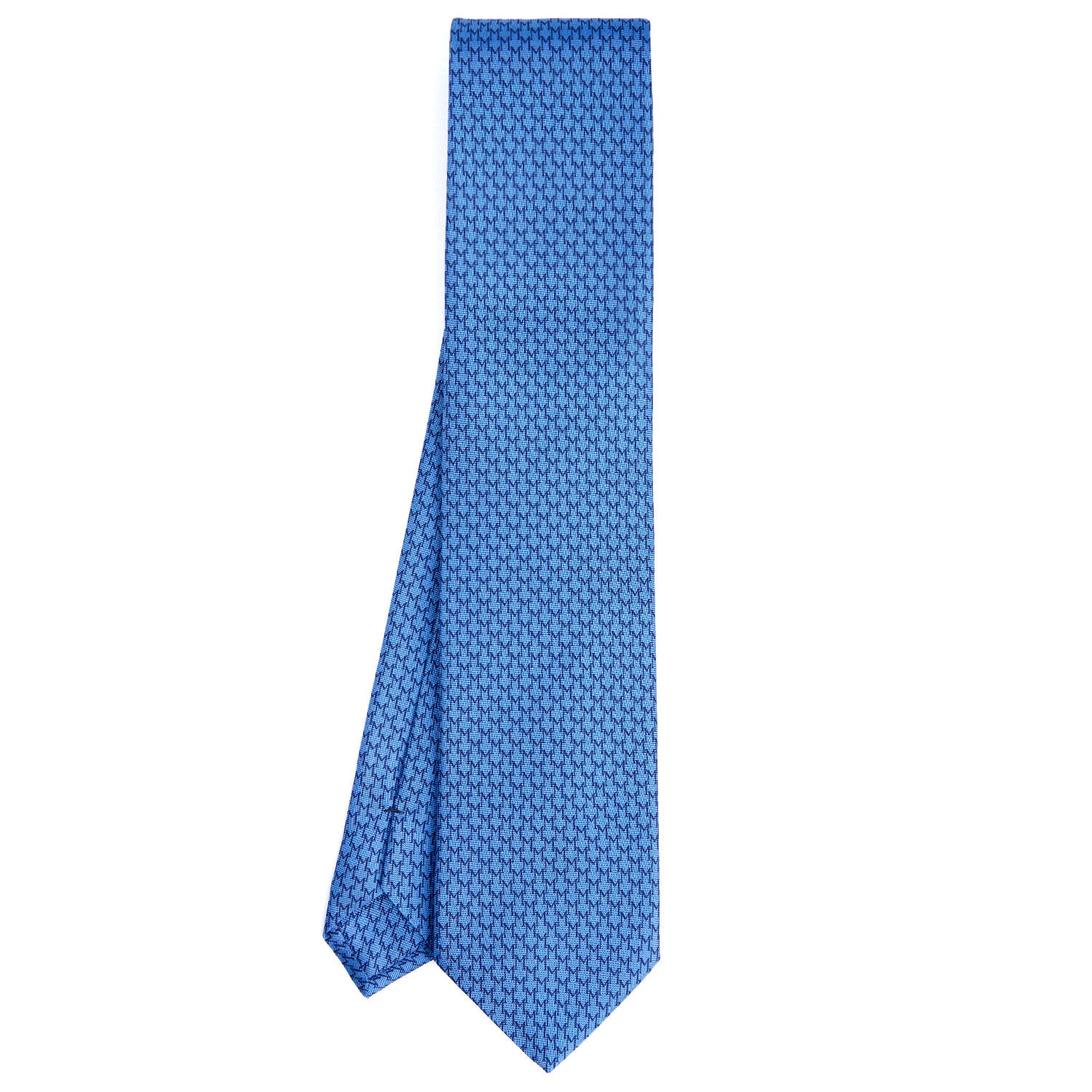 BLUE SARTORIAL CLASSIC SILK TIE - Image 2