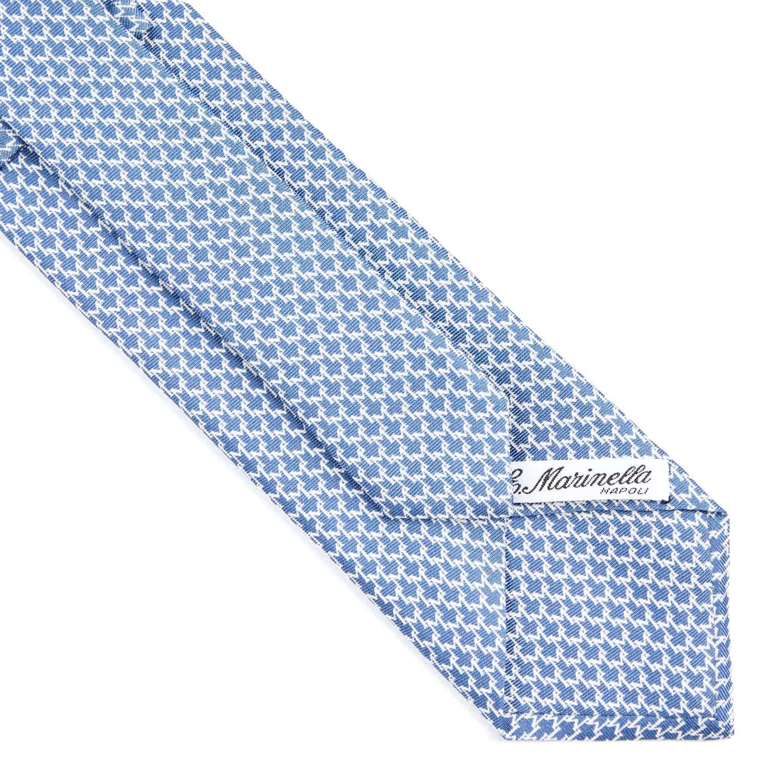 BLUE SARTORIAL CLASSIC SILK TIE - Image 4