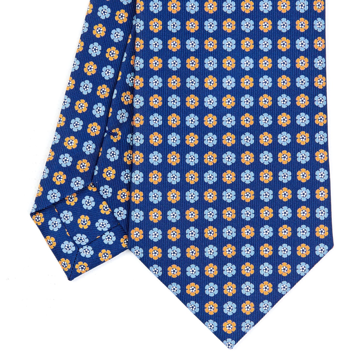 BLUE SARTORIAL CLASSIC SILK TIE