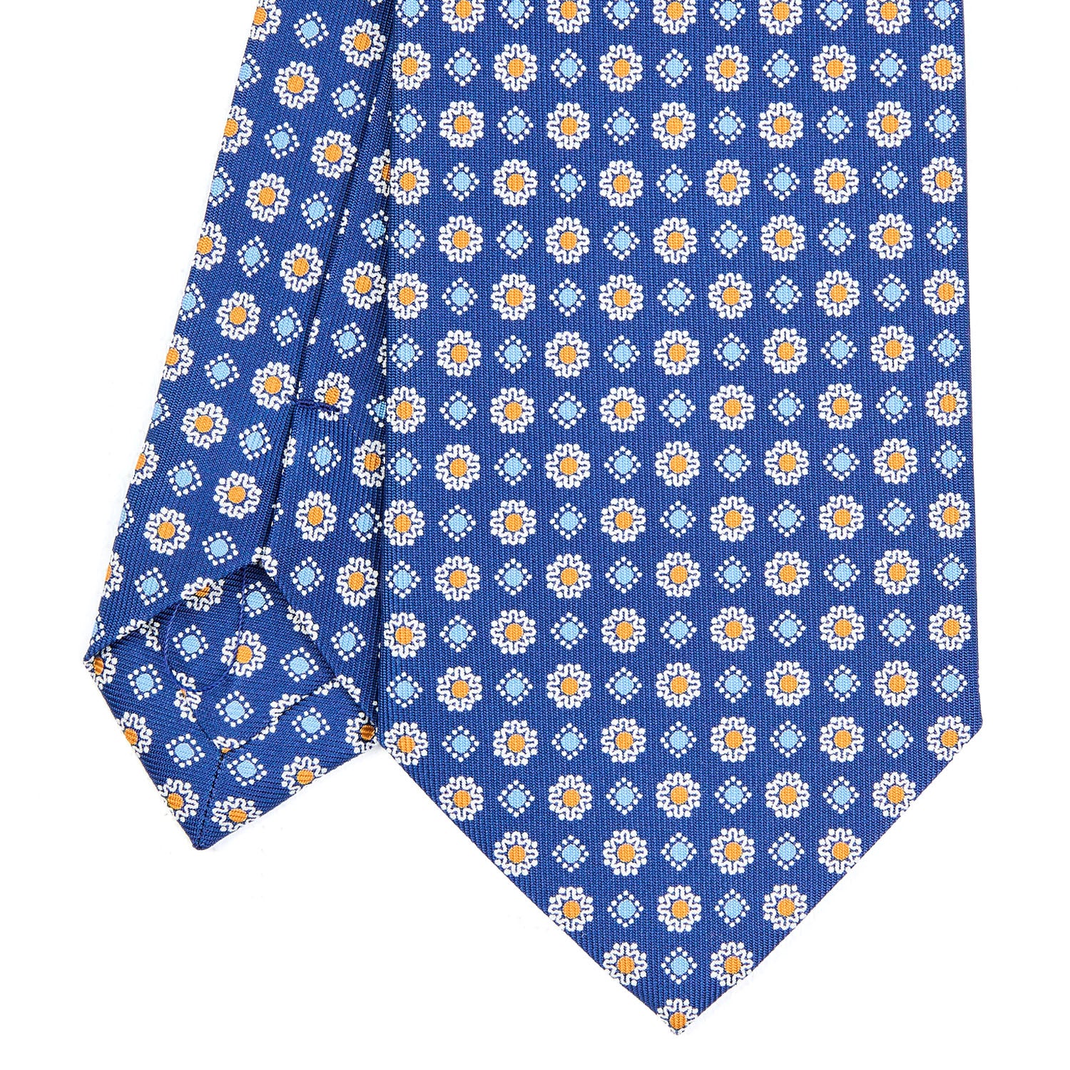 BLUE SARTORIAL CLASSIC SILK TIE