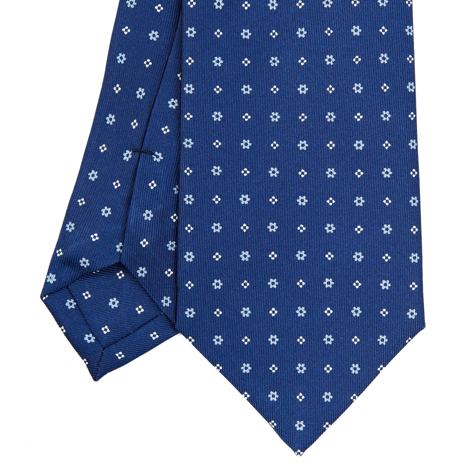 BLUE SARTORIAL CLASSIC SILK TIE