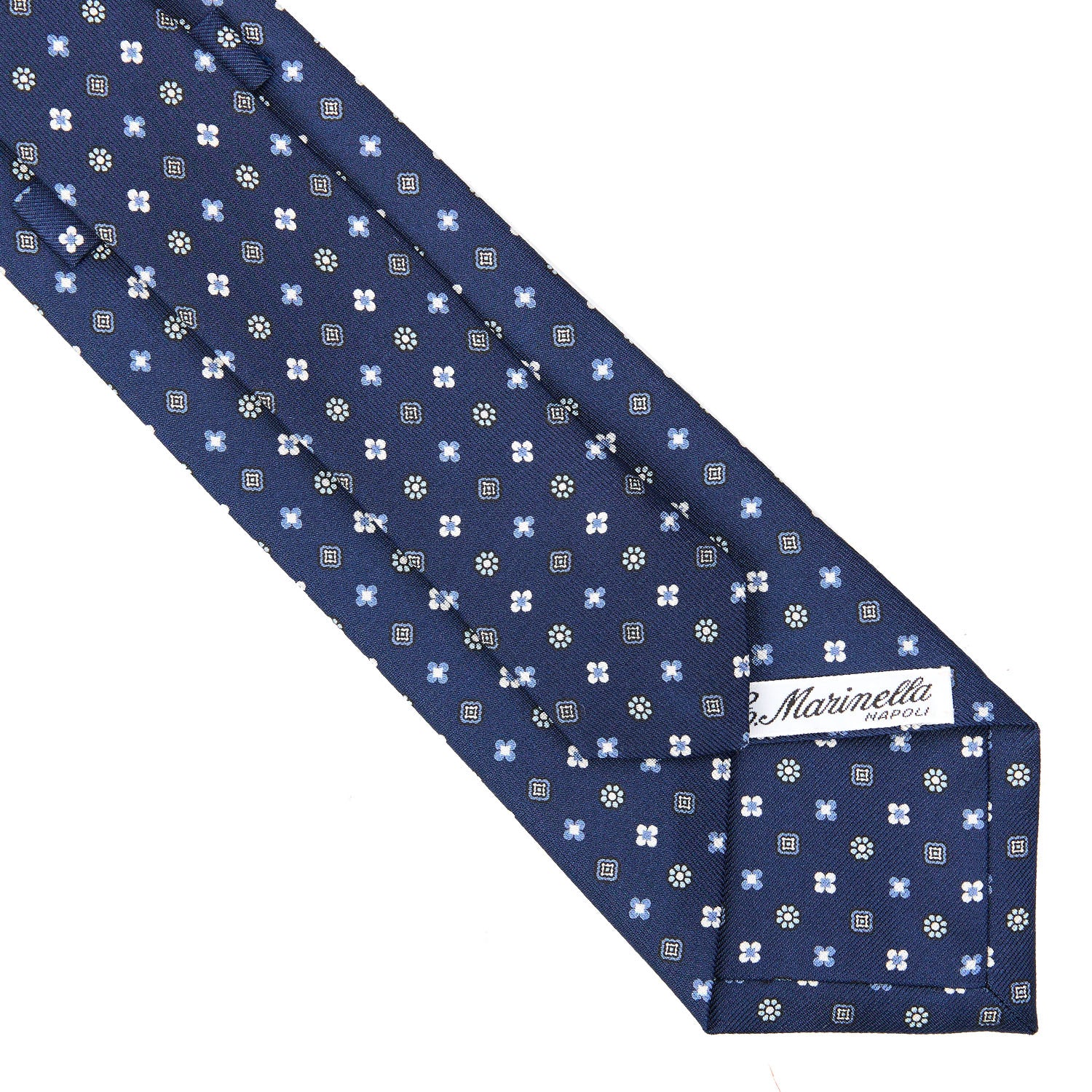 BLUE SARTORIAL CLASSIC SILK TIE - Image 4