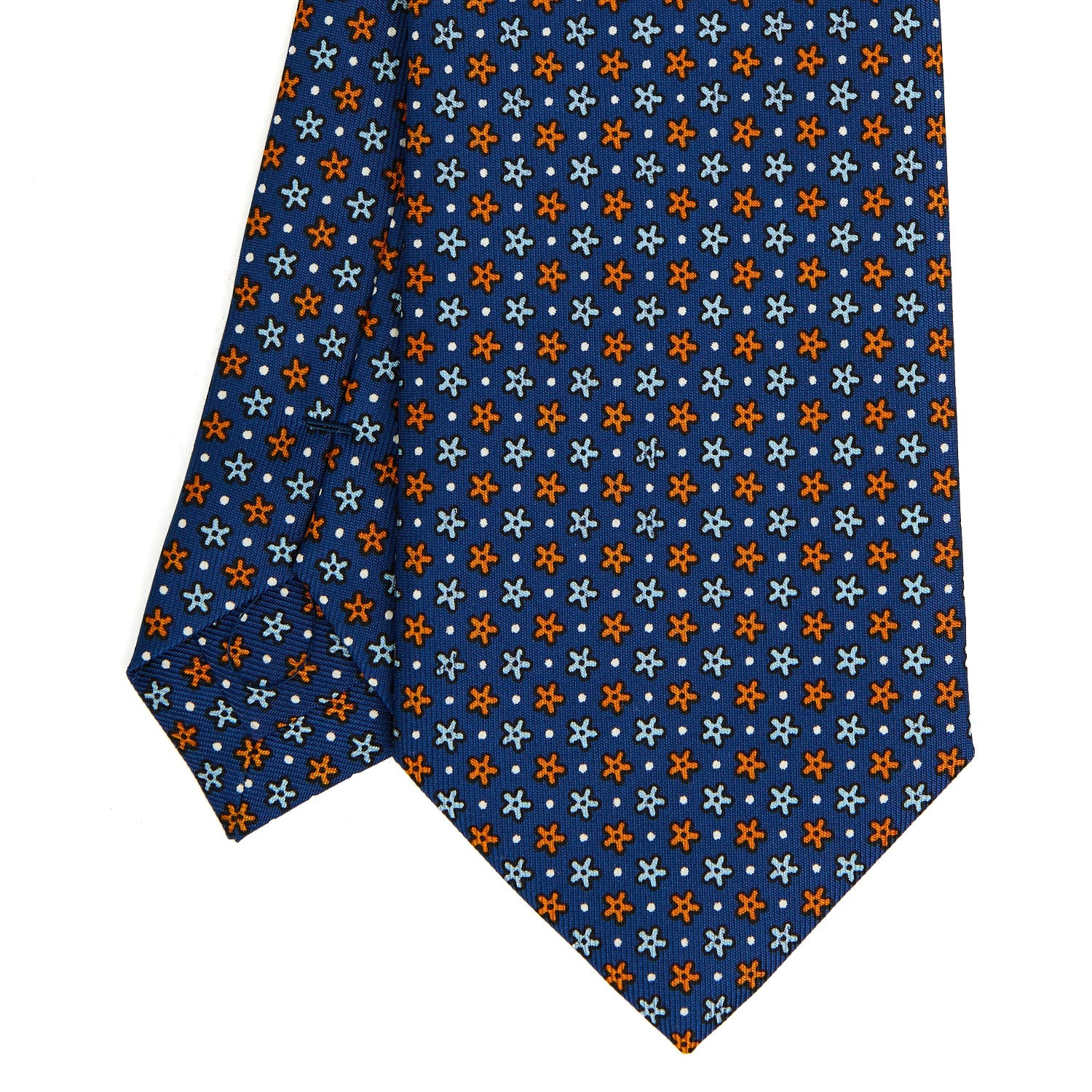 BLUE SARTORIAL CLASSIC SILK TIE
