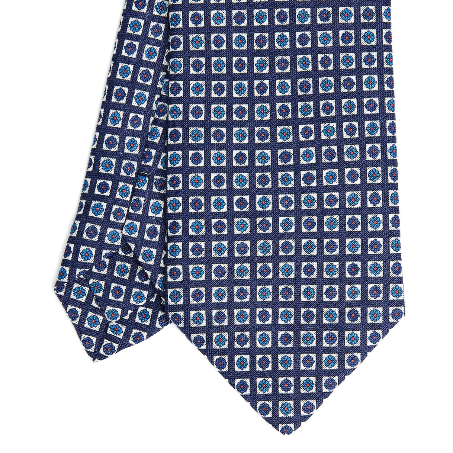 BLUE SARTORIAL LINEN TIE