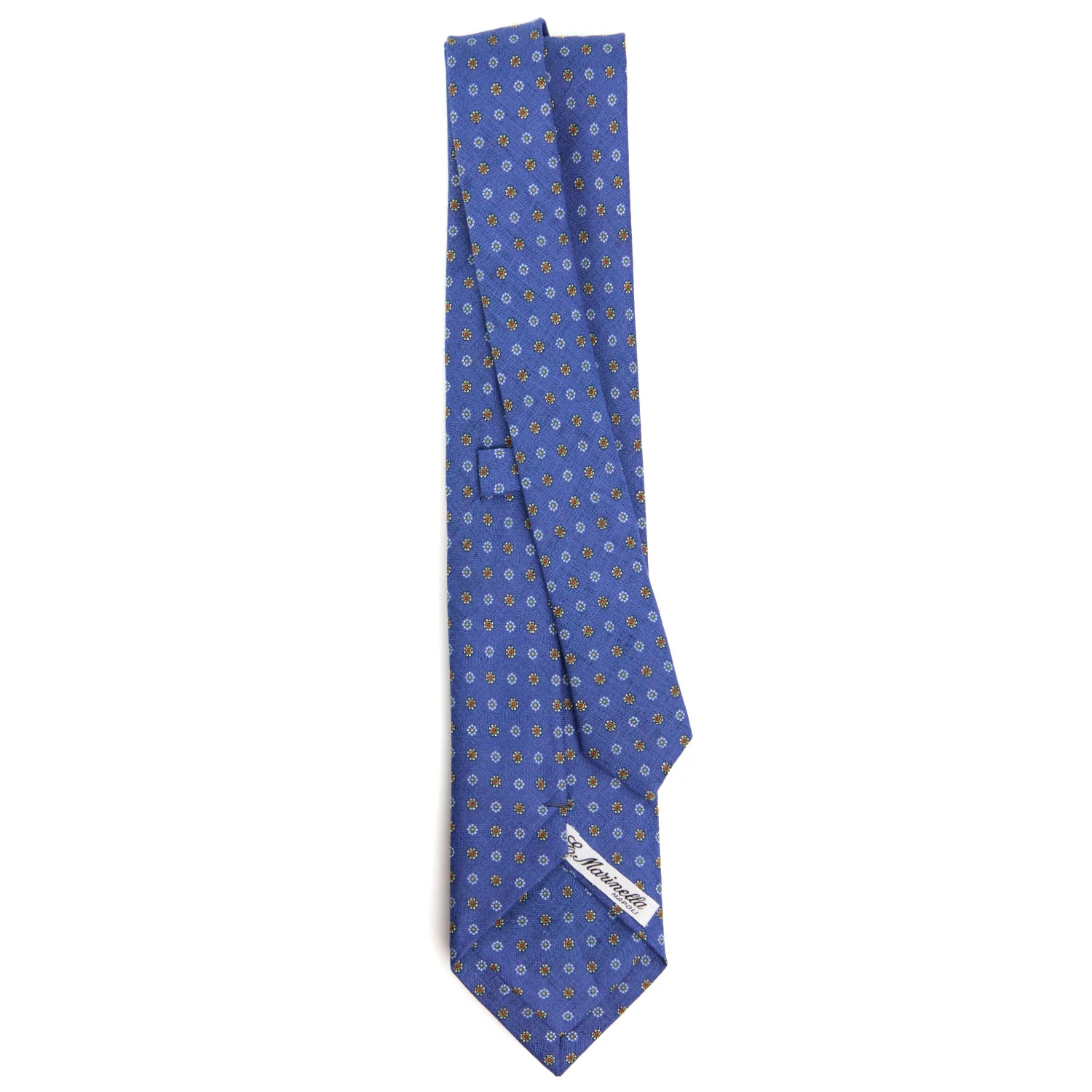 BLUE SARTORIAL LINEN TIE - Image 3