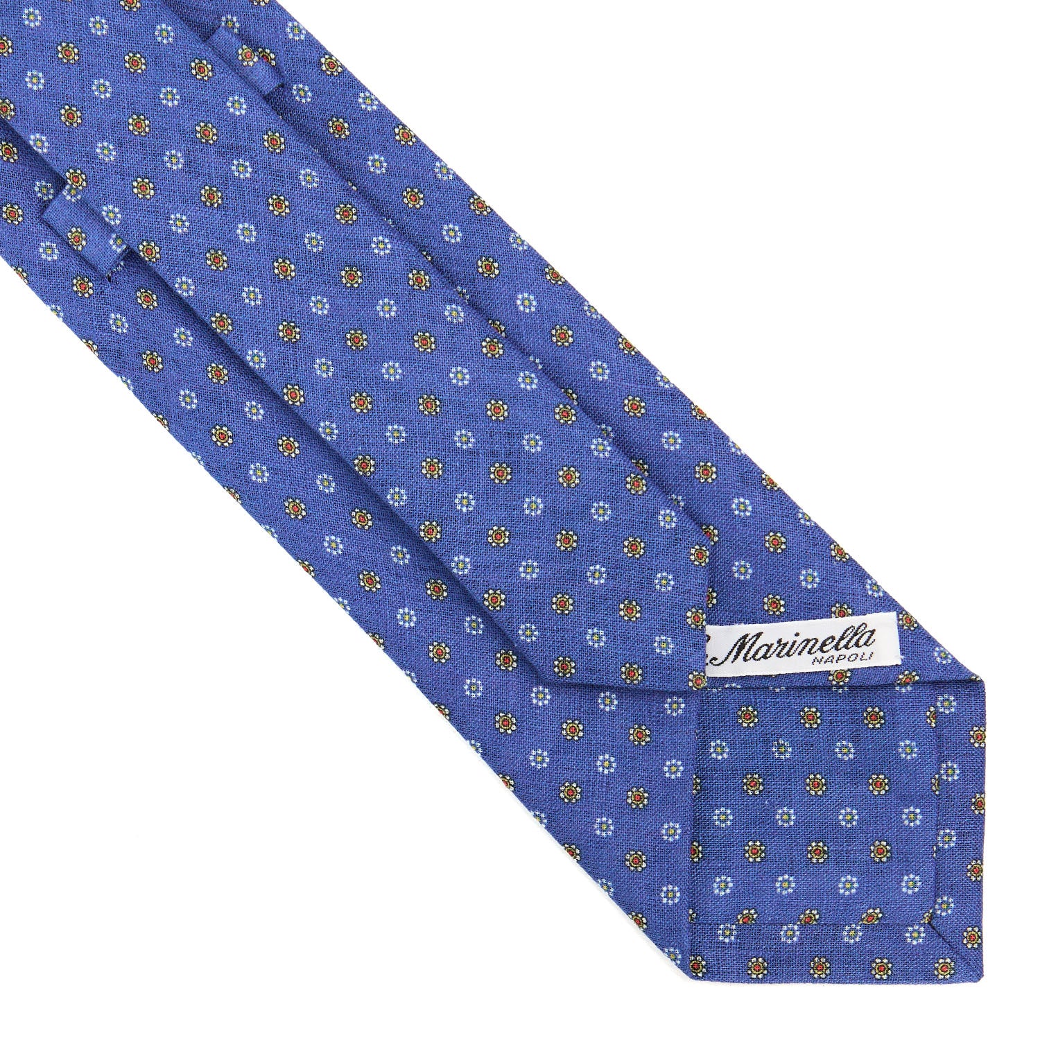 BLUE SARTORIAL LINEN TIE - Image 4