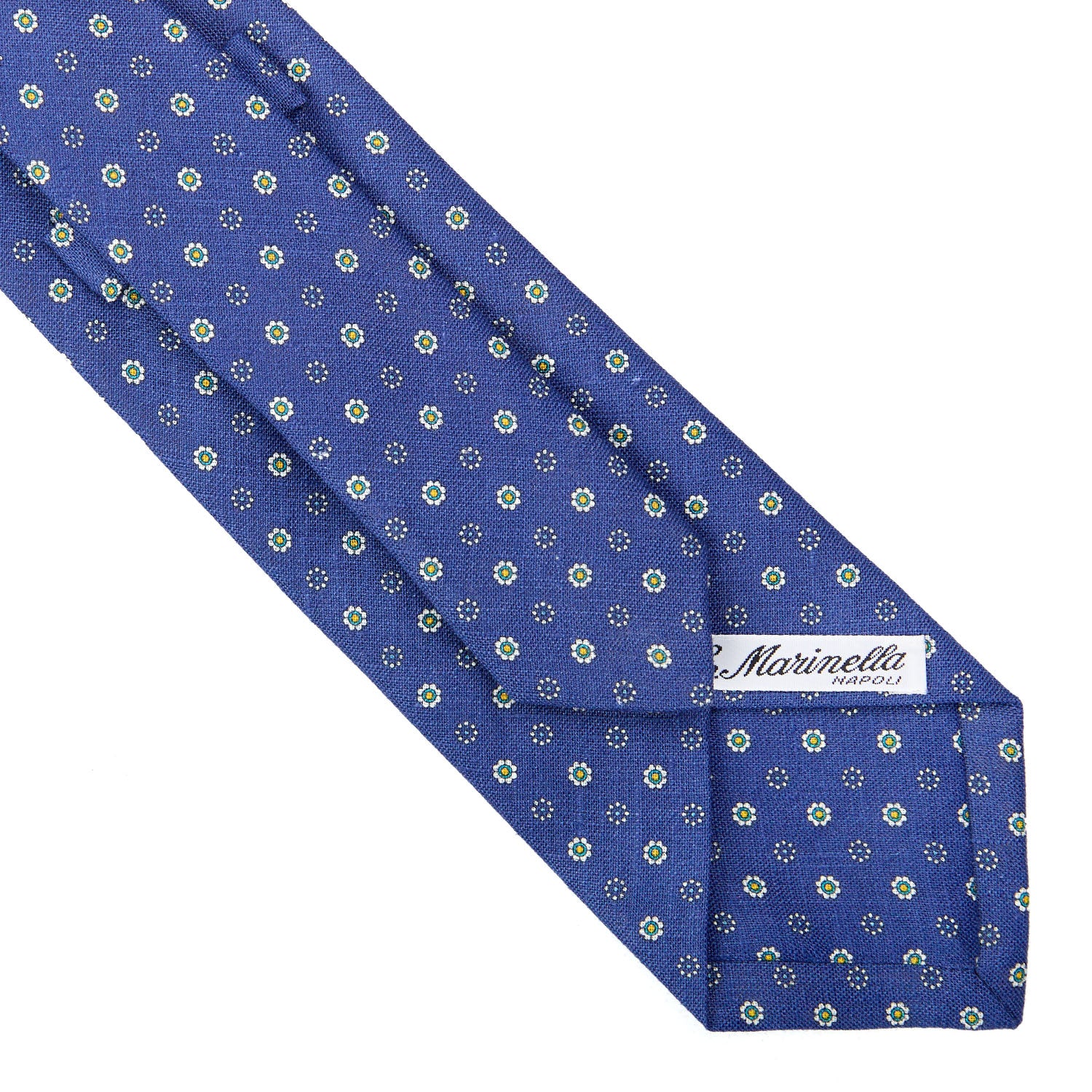 BLUE SARTORIAL LINEN TIE - Image 4