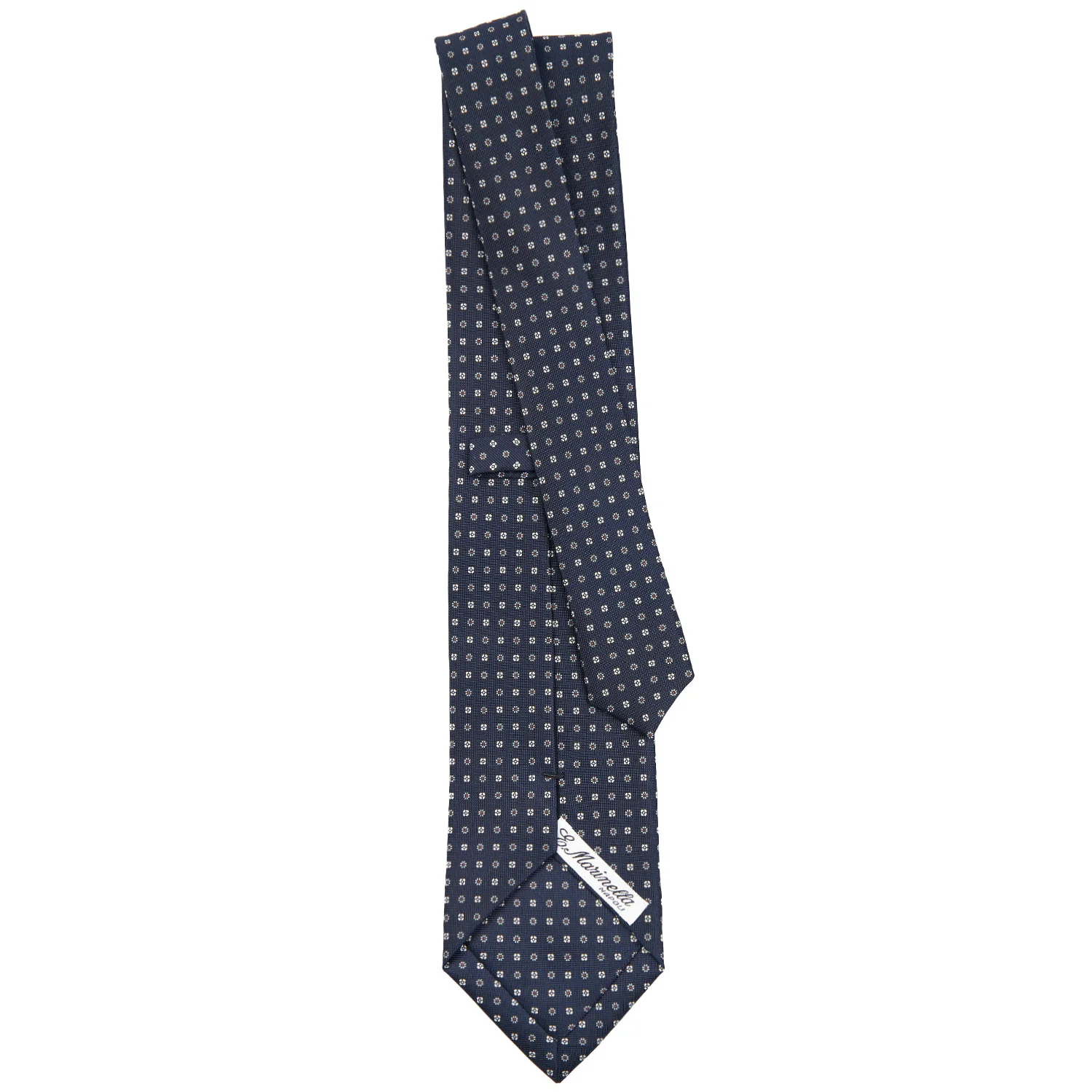 DARK BLUE SARTORIAL CLASSIC SILK TIE - Image 3