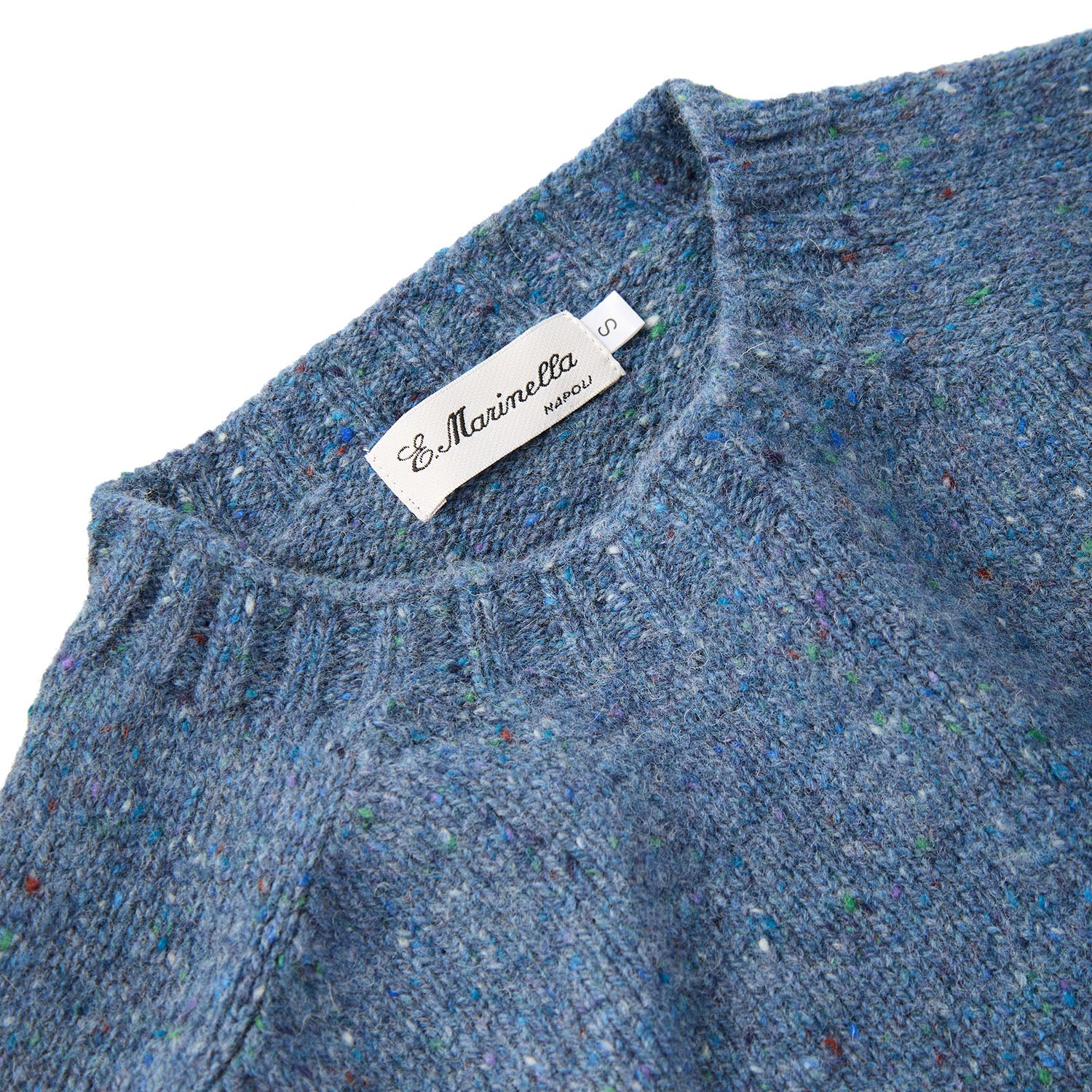 BLUE SHETLAND SWEATER - Image 3