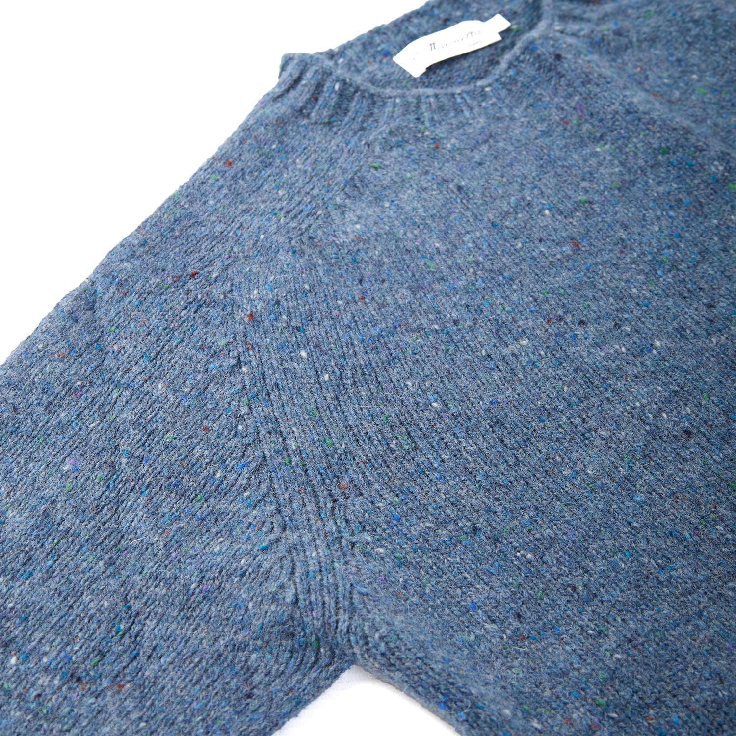 BLUE SHETLAND SWEATER - Image 4