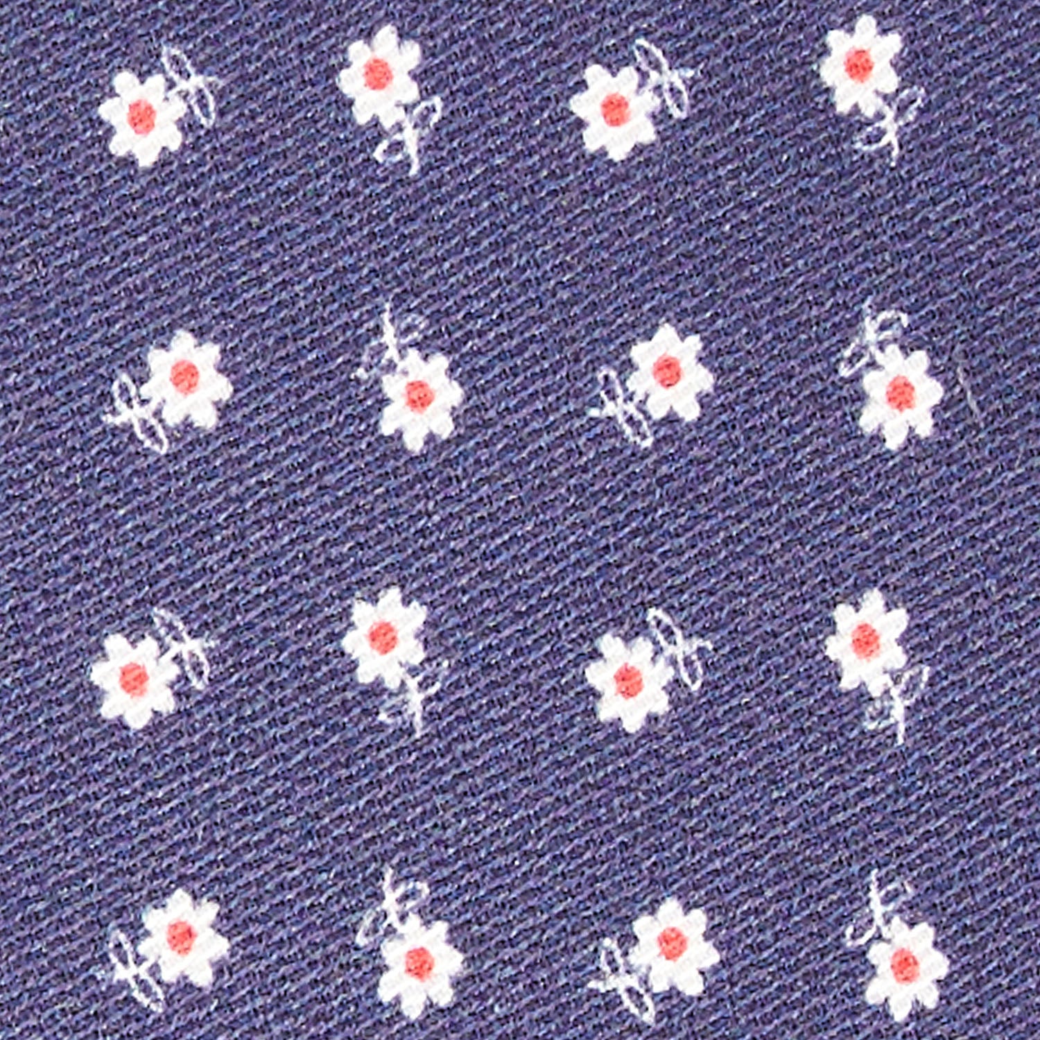 BLUE SILK AND ORANGE FIBER TIE - Image 5