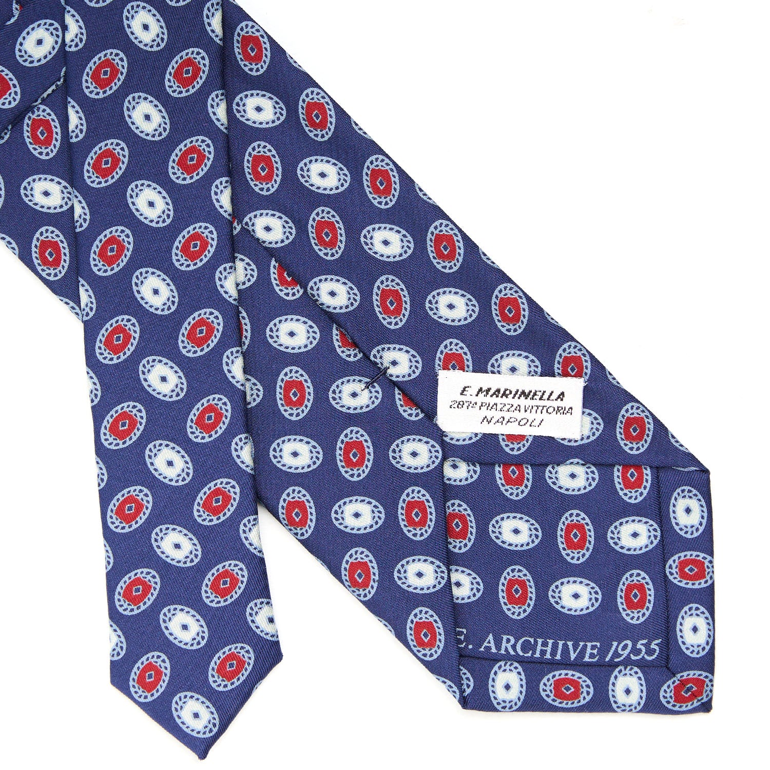 BLUE SILK TIE
