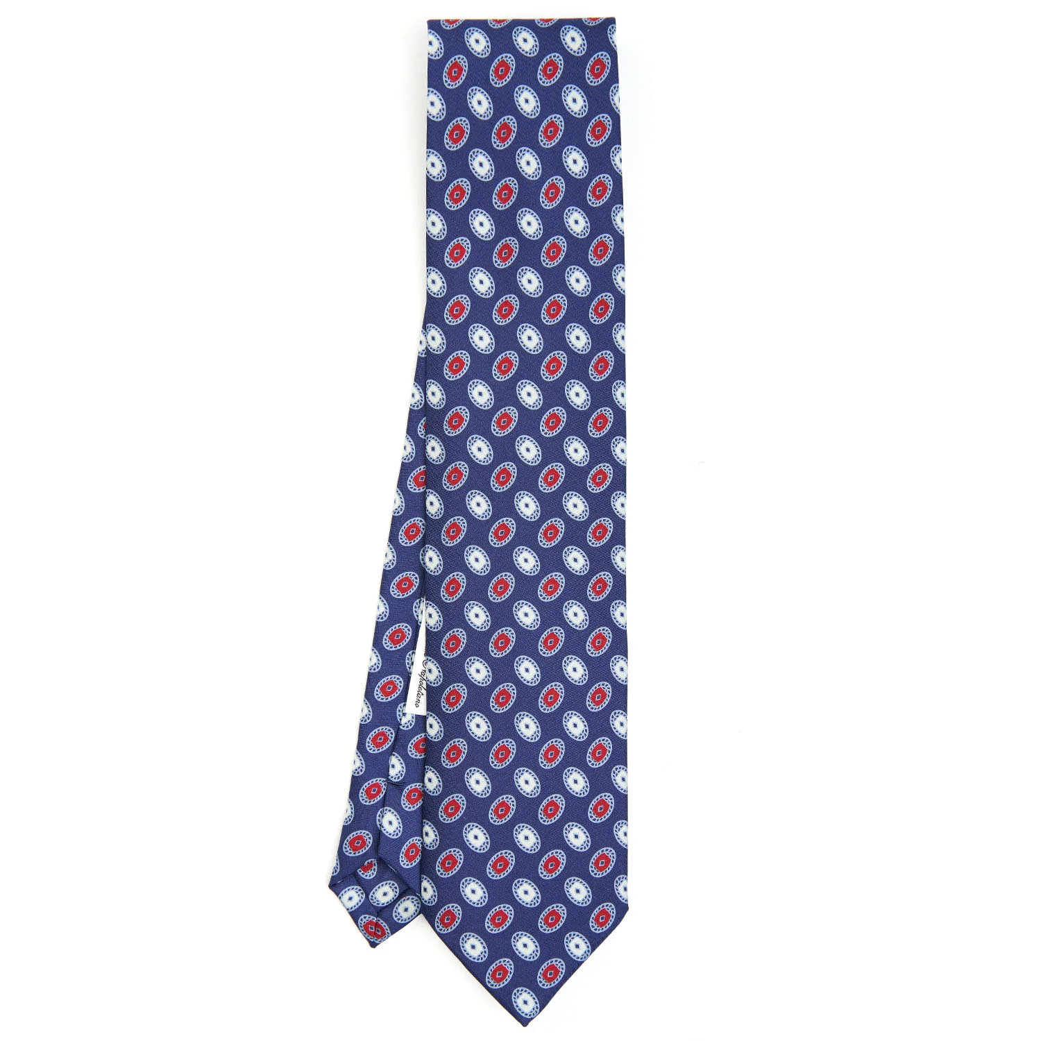 BLUE SILK TIE - Image 2