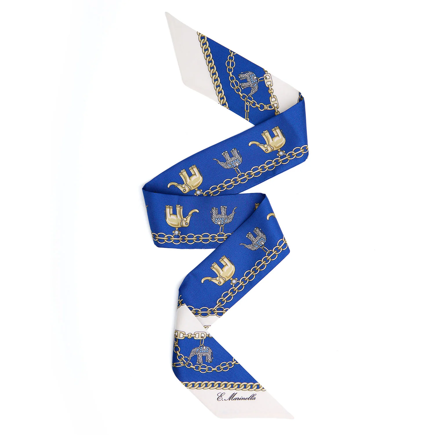 BLUE SILK TWILLY - Image 3
