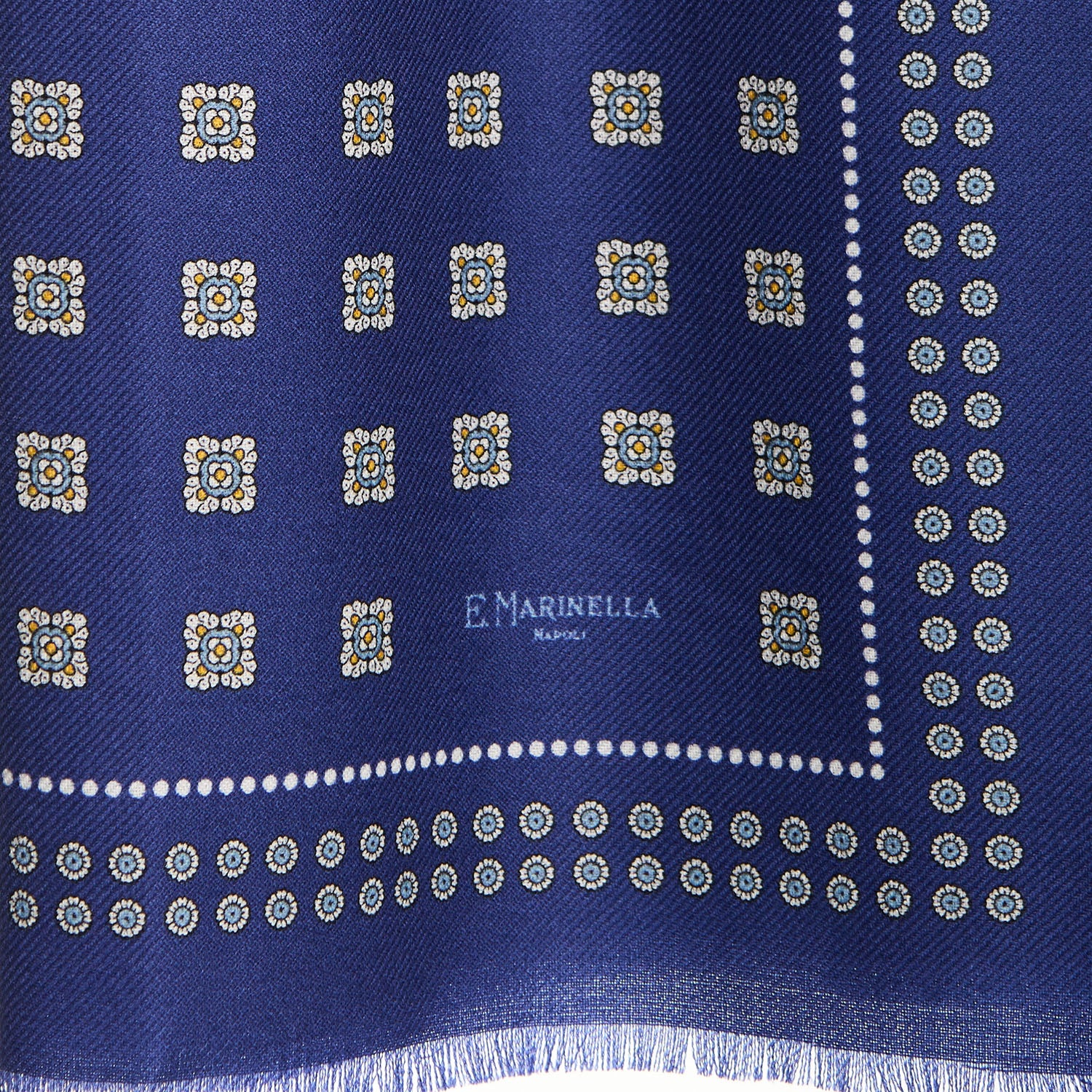 BLUE WOOL STOLE - Image 4