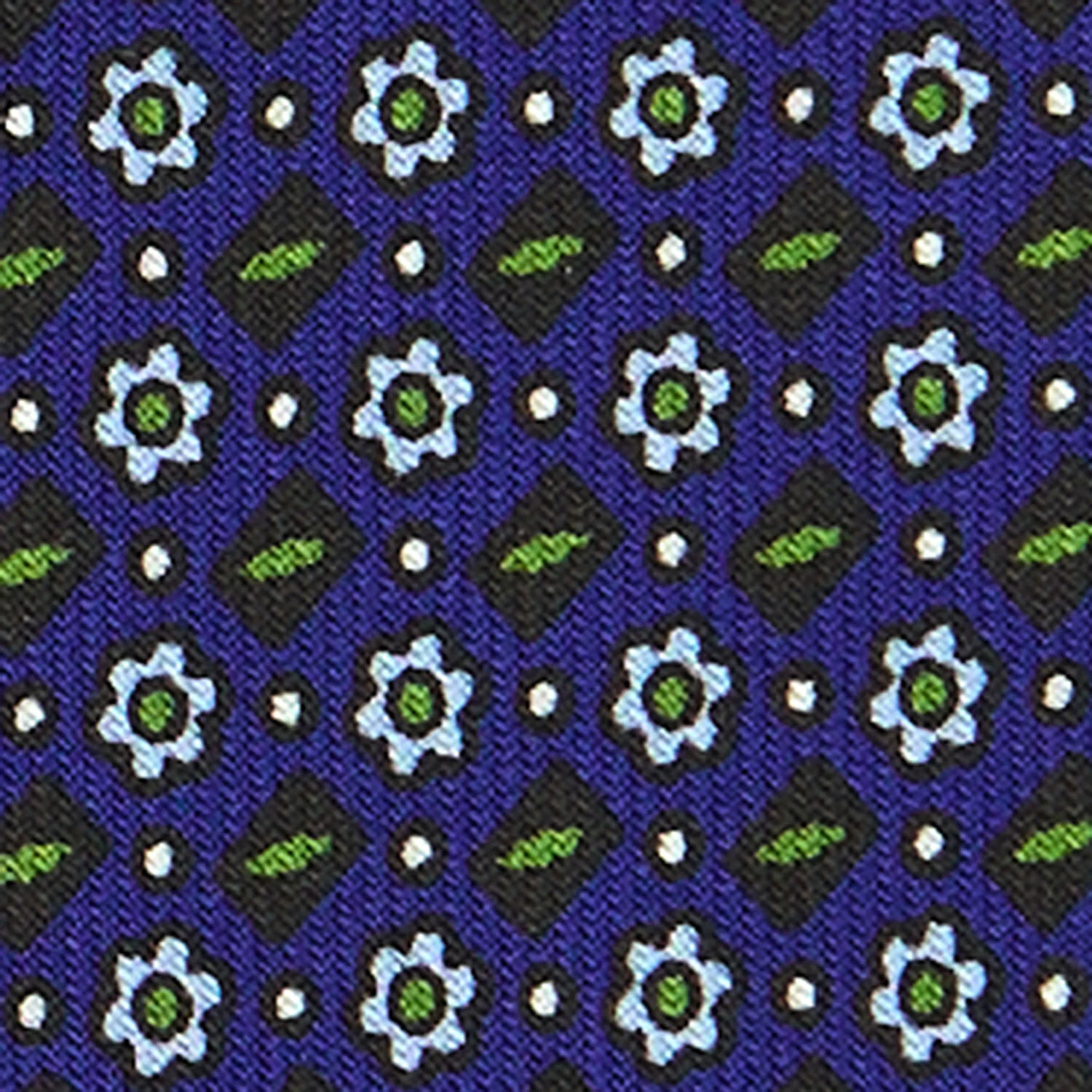 BLUE SARTORIAL CLASSIC SILK TIE - Image 5