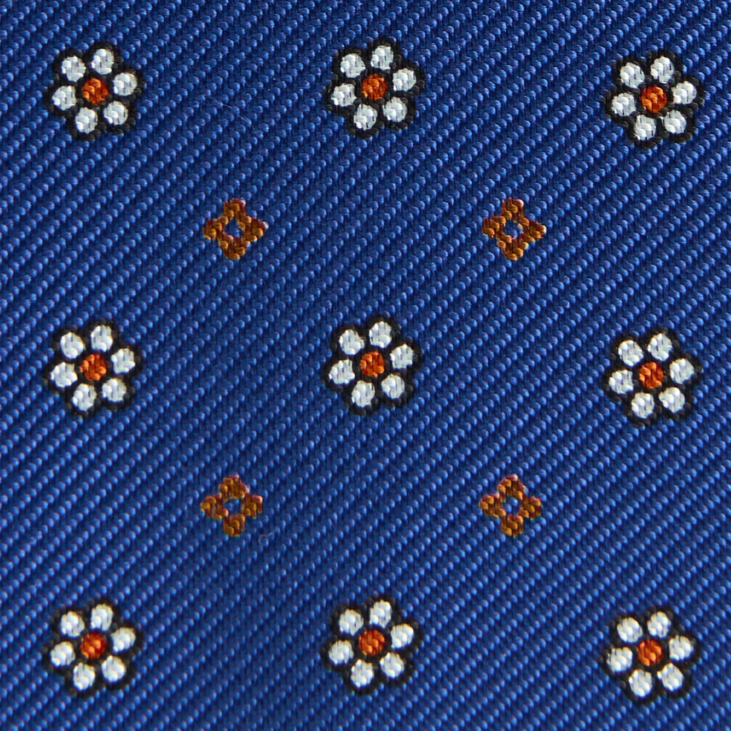 BLUETTE SILK AND LEATHER FOLDING CARD HOLDER - Image 3