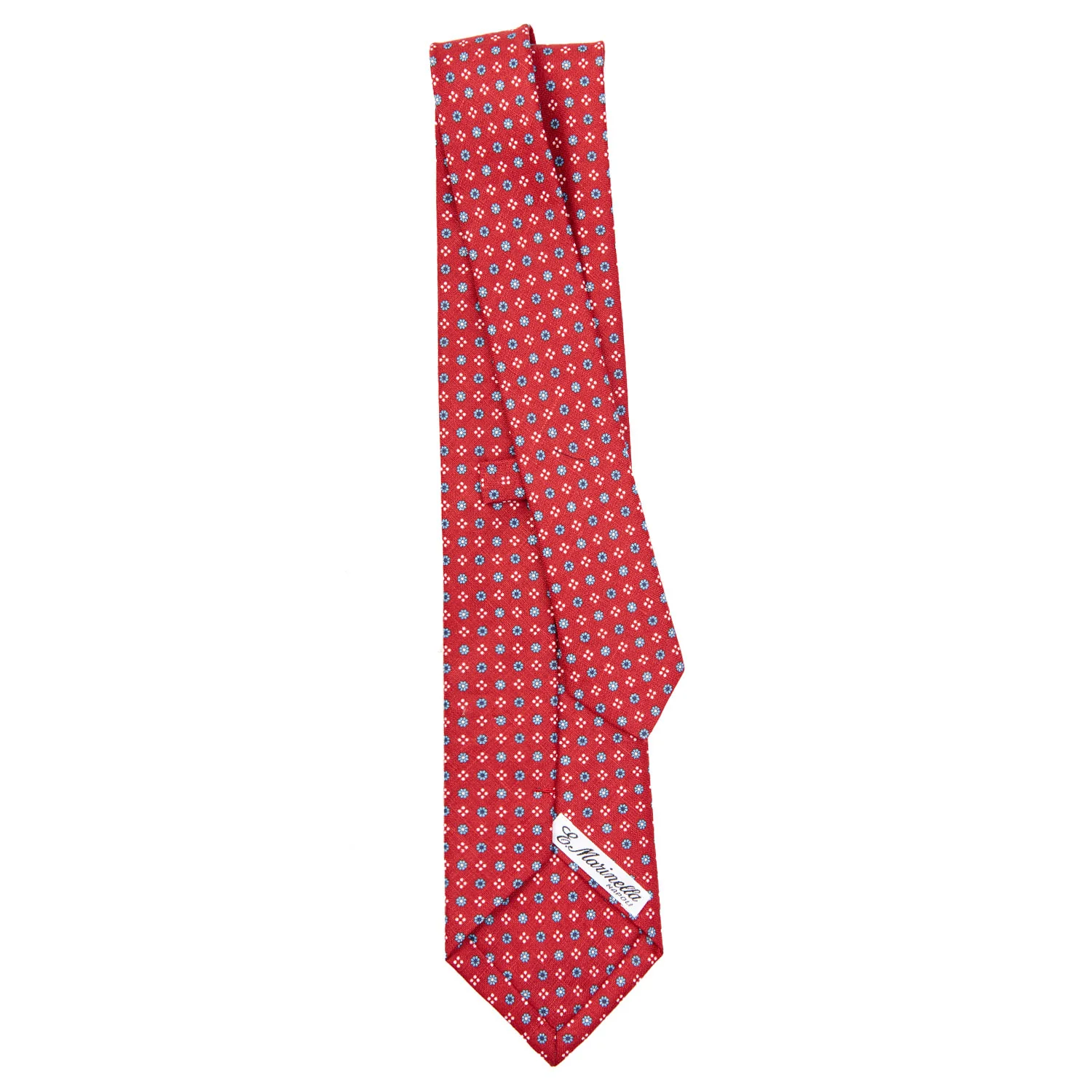 BURGUNDY SARTORIAL LINEN TIE - Image 3