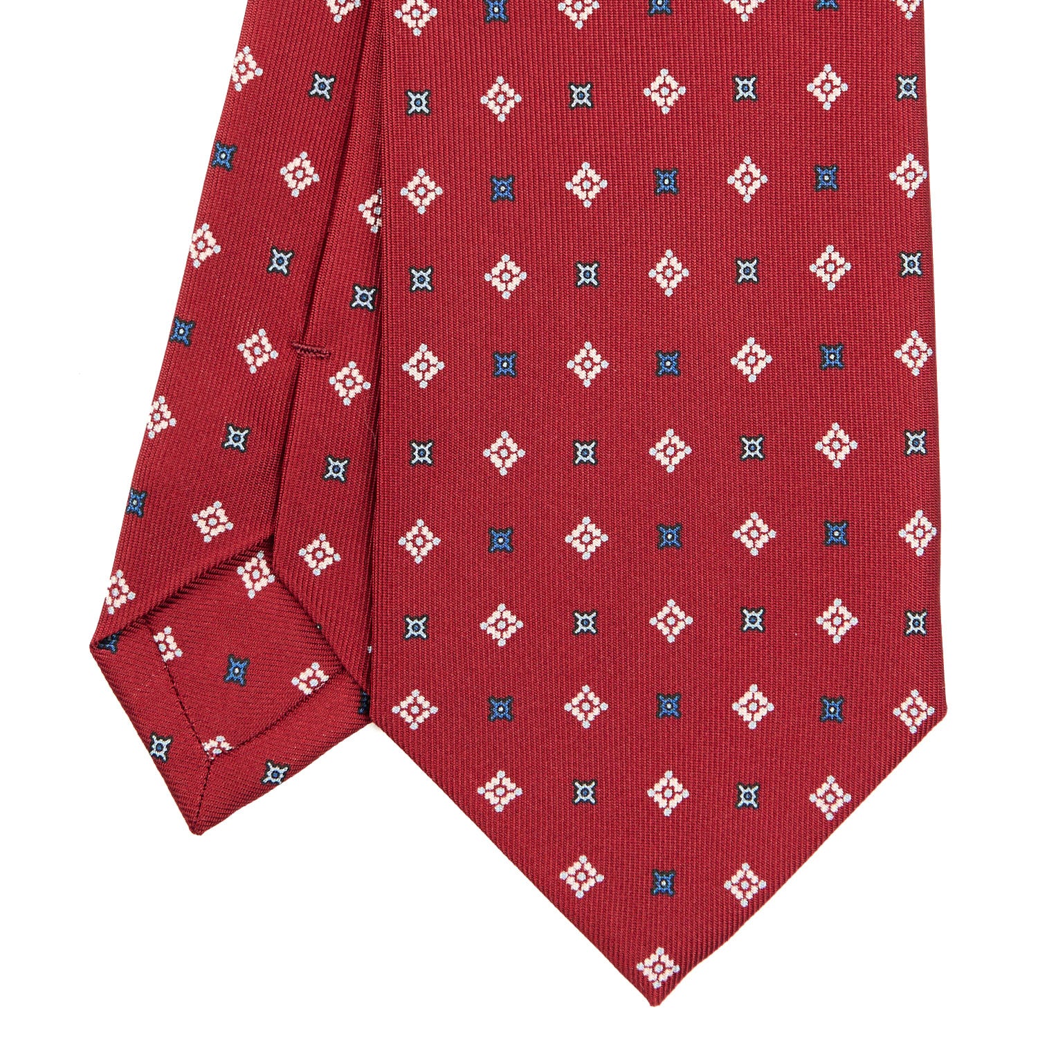 BURGUNDY SARTORIAL CLASSIC SILK TIE