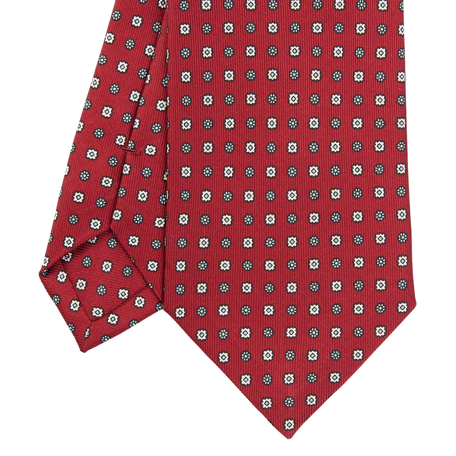 BURGUNDY SARTORIAL CLASSIC SILK TIE