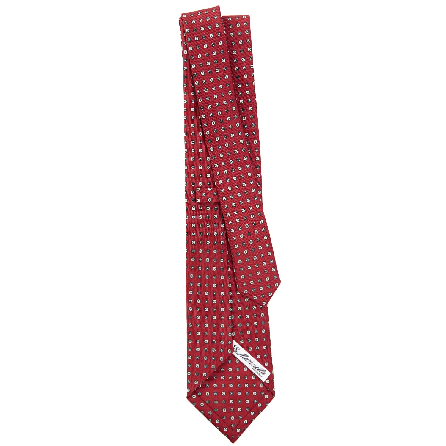 BURGUNDY SARTORIAL CLASSIC SILK TIE - Image 3