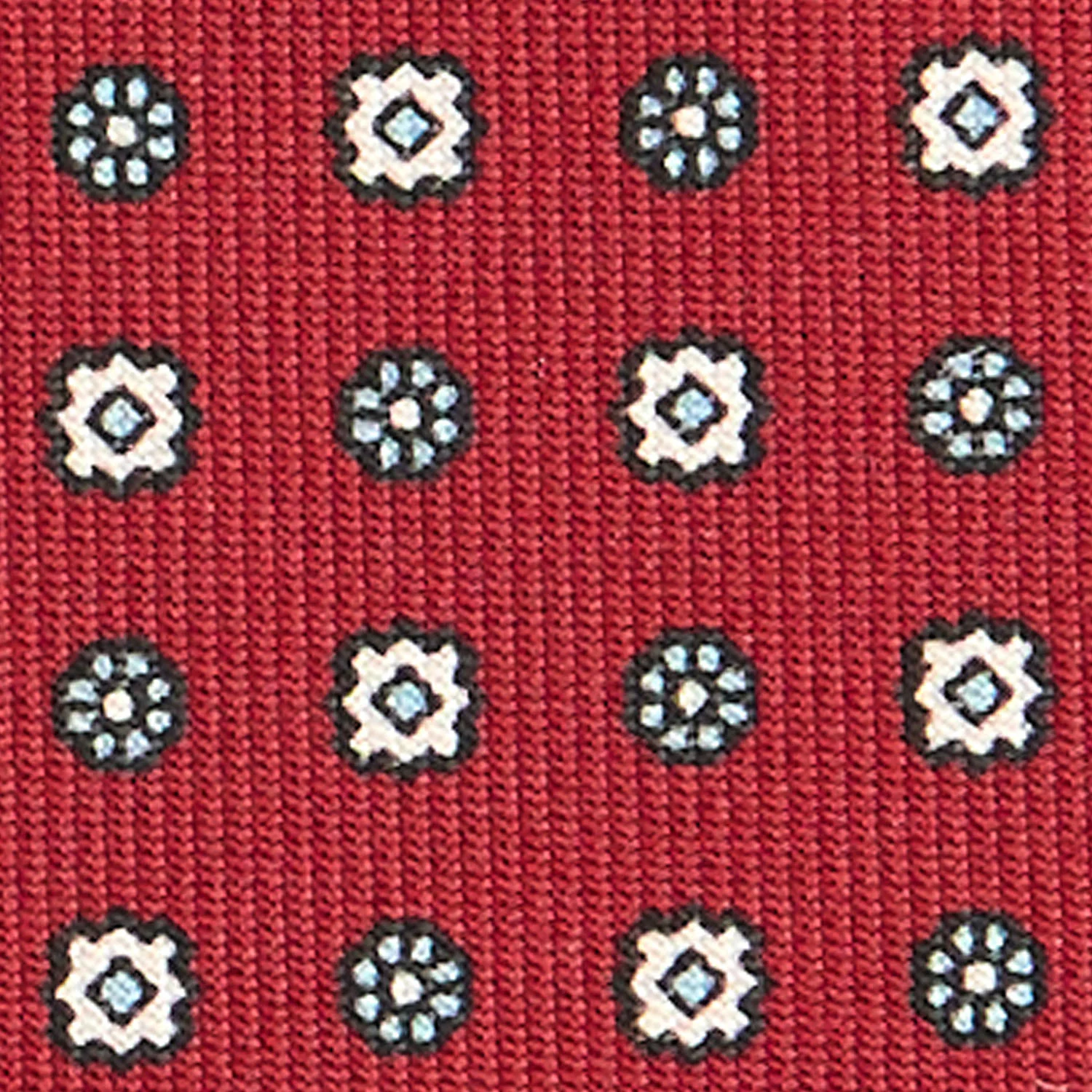 BURGUNDY SARTORIAL CLASSIC SILK TIE - Image 5