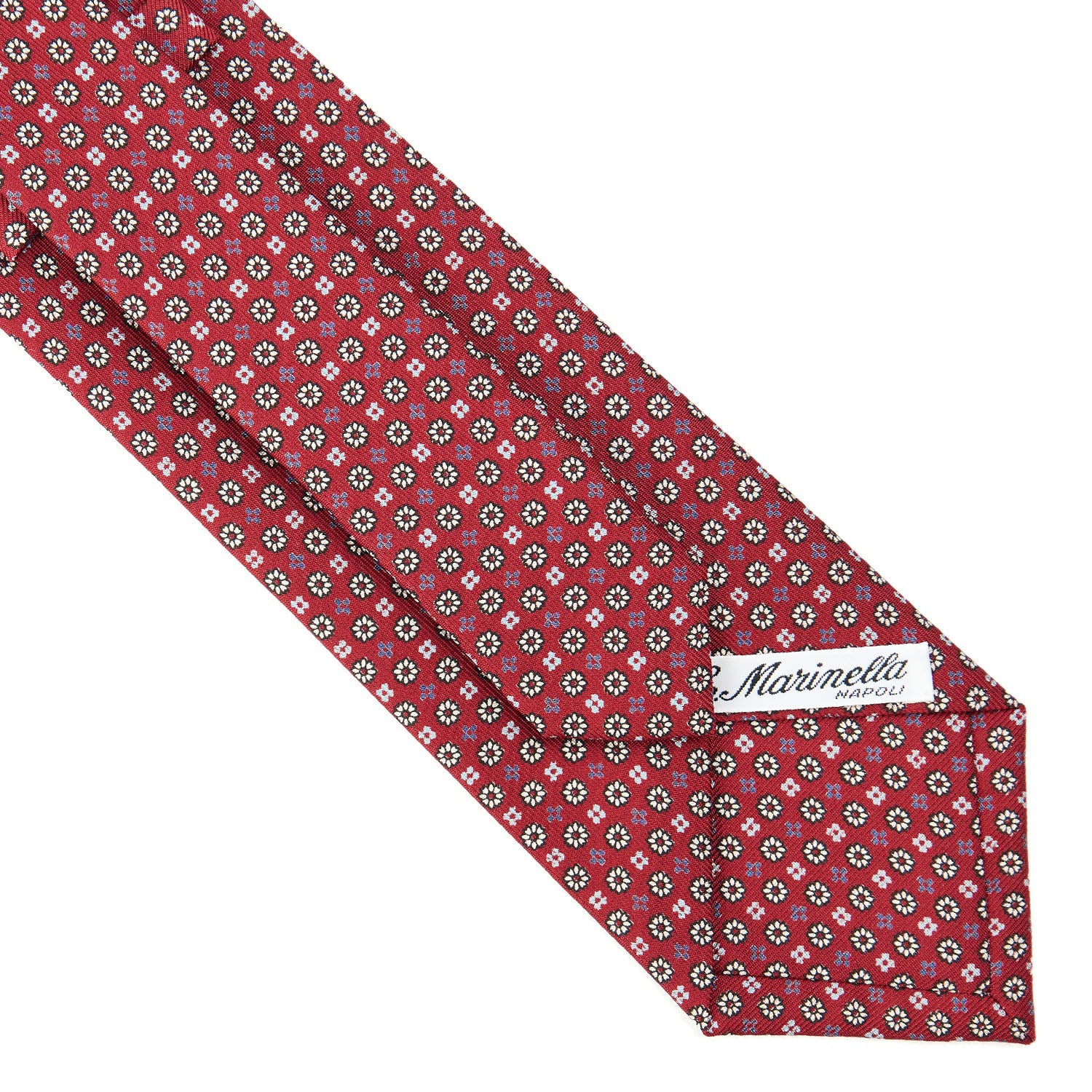 BURGUNDY SARTORIAL CLASSIC SILK TIE - Image 4