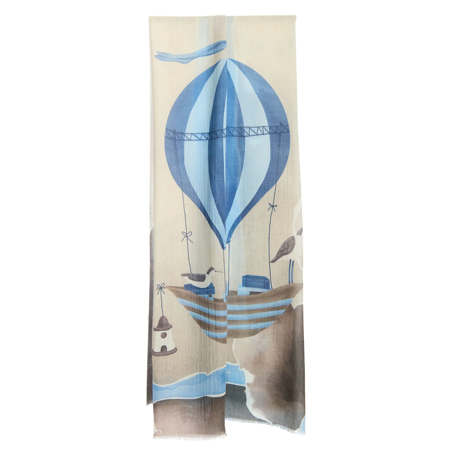 BROWN CASHMERE STOLE