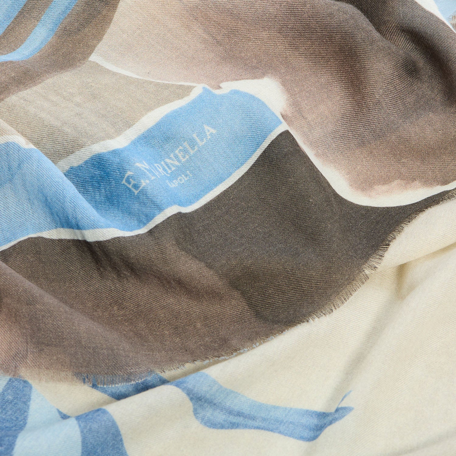 BROWN CASHMERE STOLE - Image 4