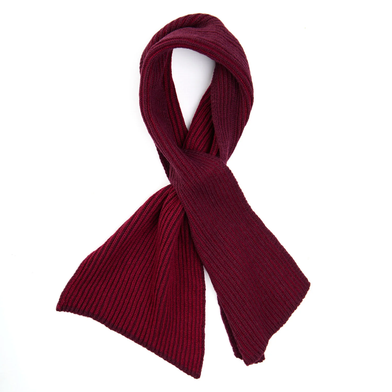 BURGUNDY CASHMERE NECK WARMER