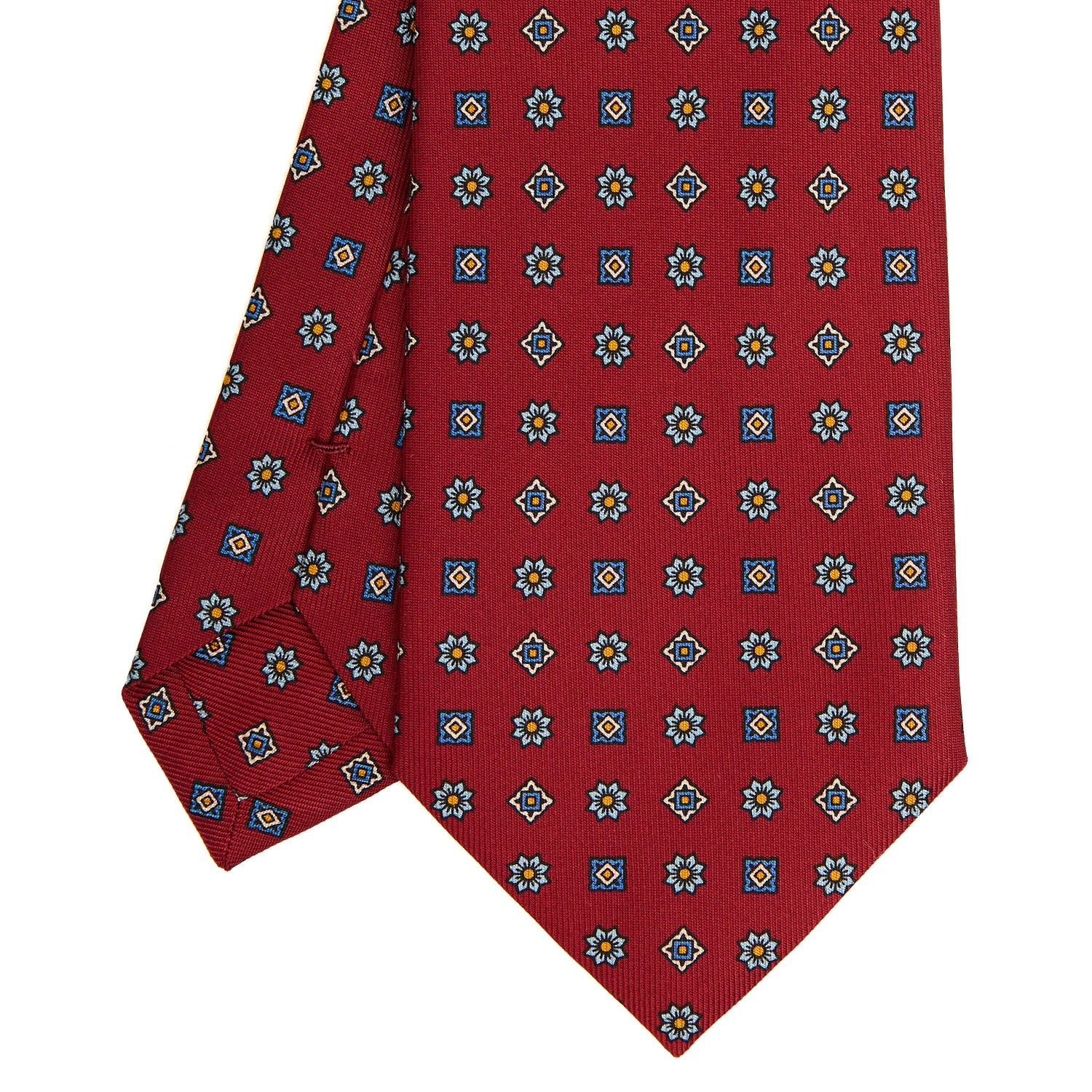 BURGUNDY CLASSIC SILK TIE