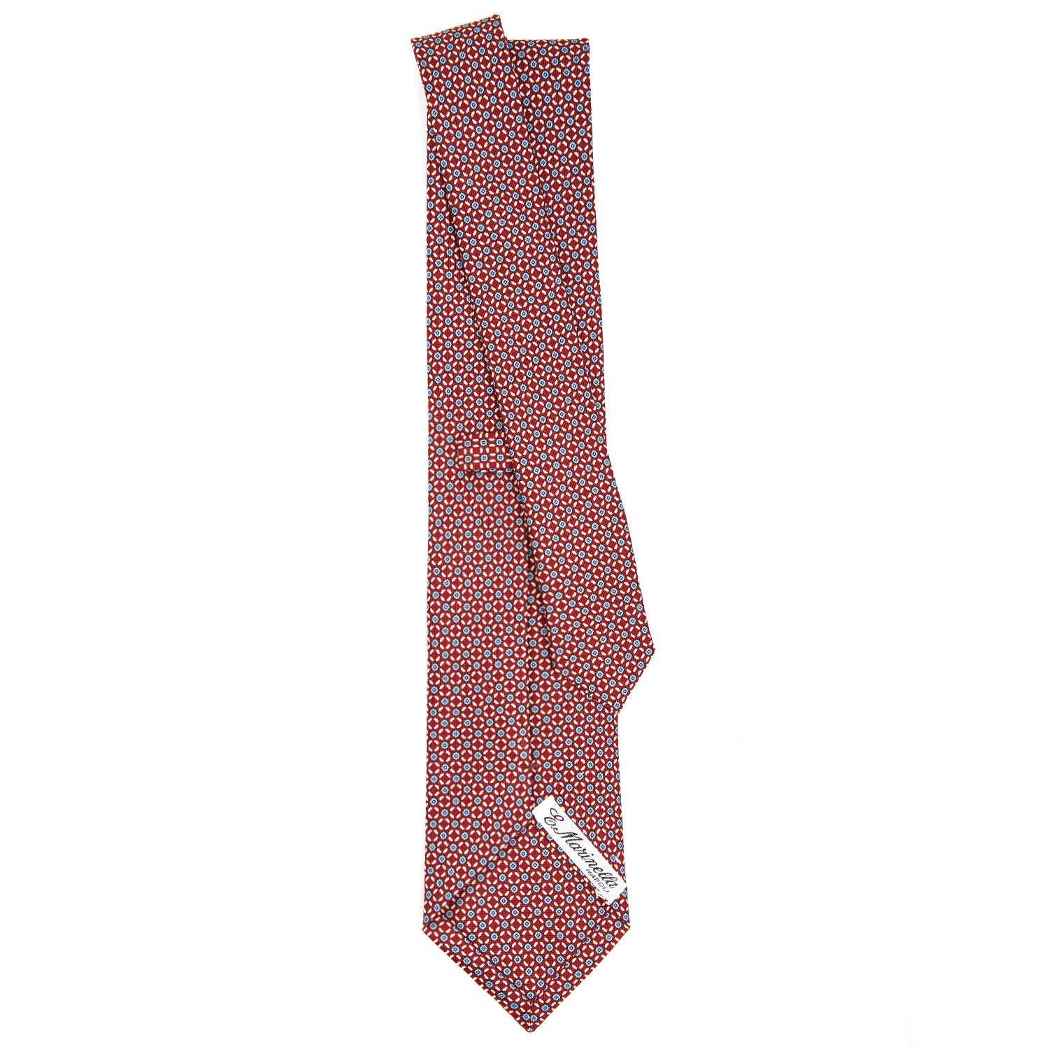 BURGUNDY CLASSIC SILK TIE - Image 3