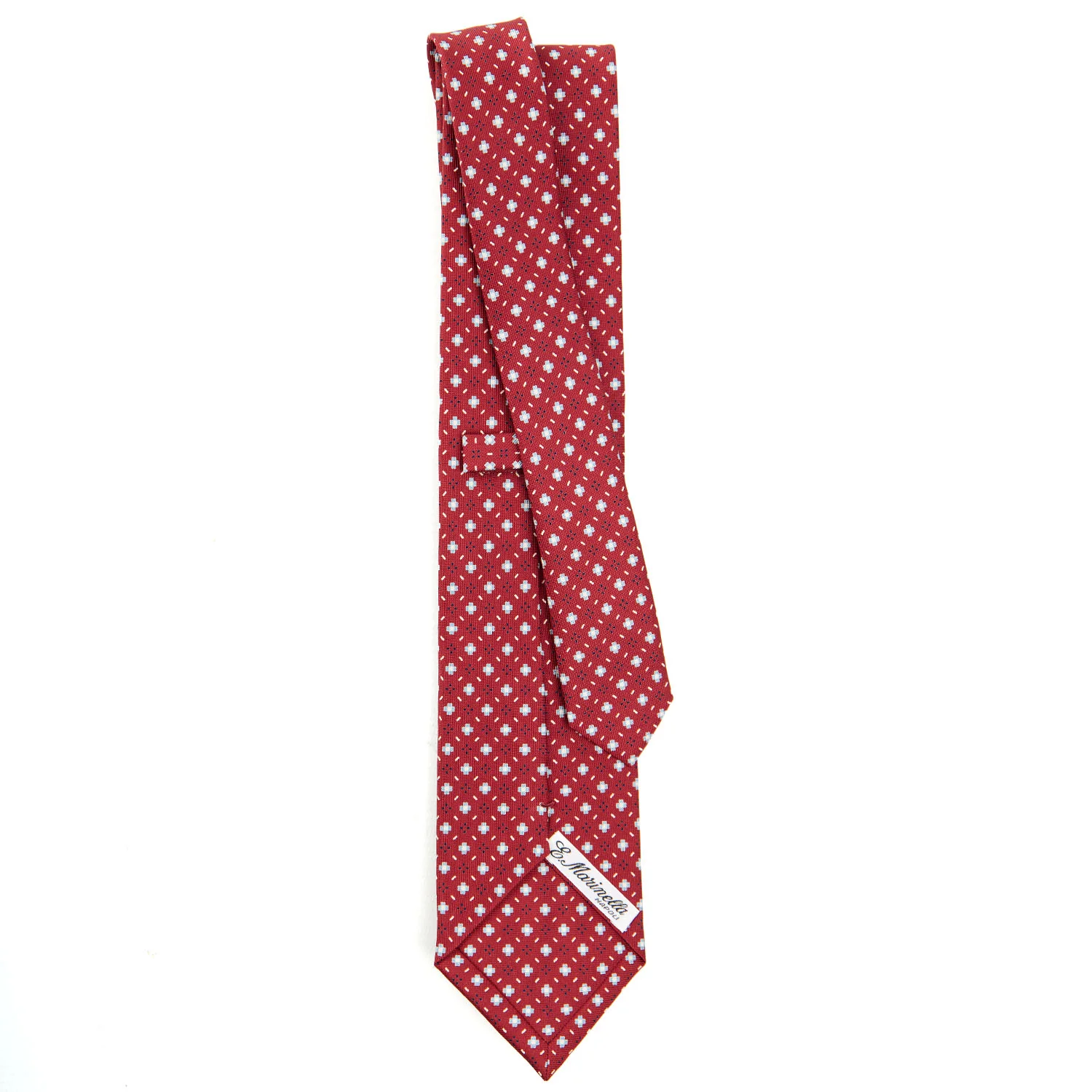 BURGUNDY SARTORIAL CLASSIC SILK TIE - Image 3