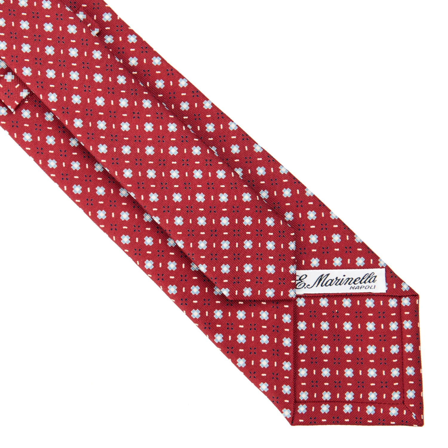 BURGUNDY SARTORIAL CLASSIC SILK TIE - Image 4
