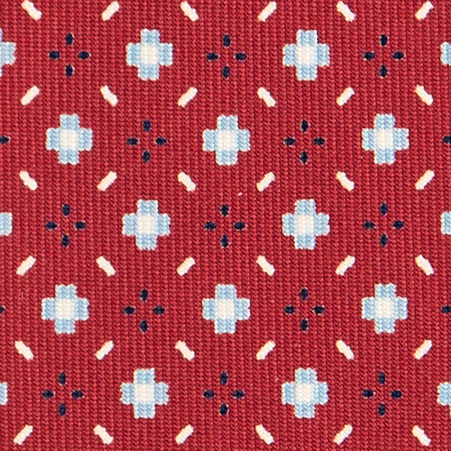 BURGUNDY SARTORIAL CLASSIC SILK TIE - Image 5