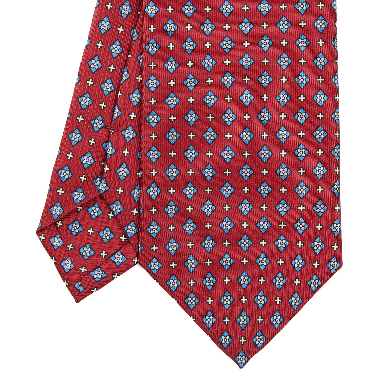 BURGUNDY SARTORIAL CLASSIC SILK TIE