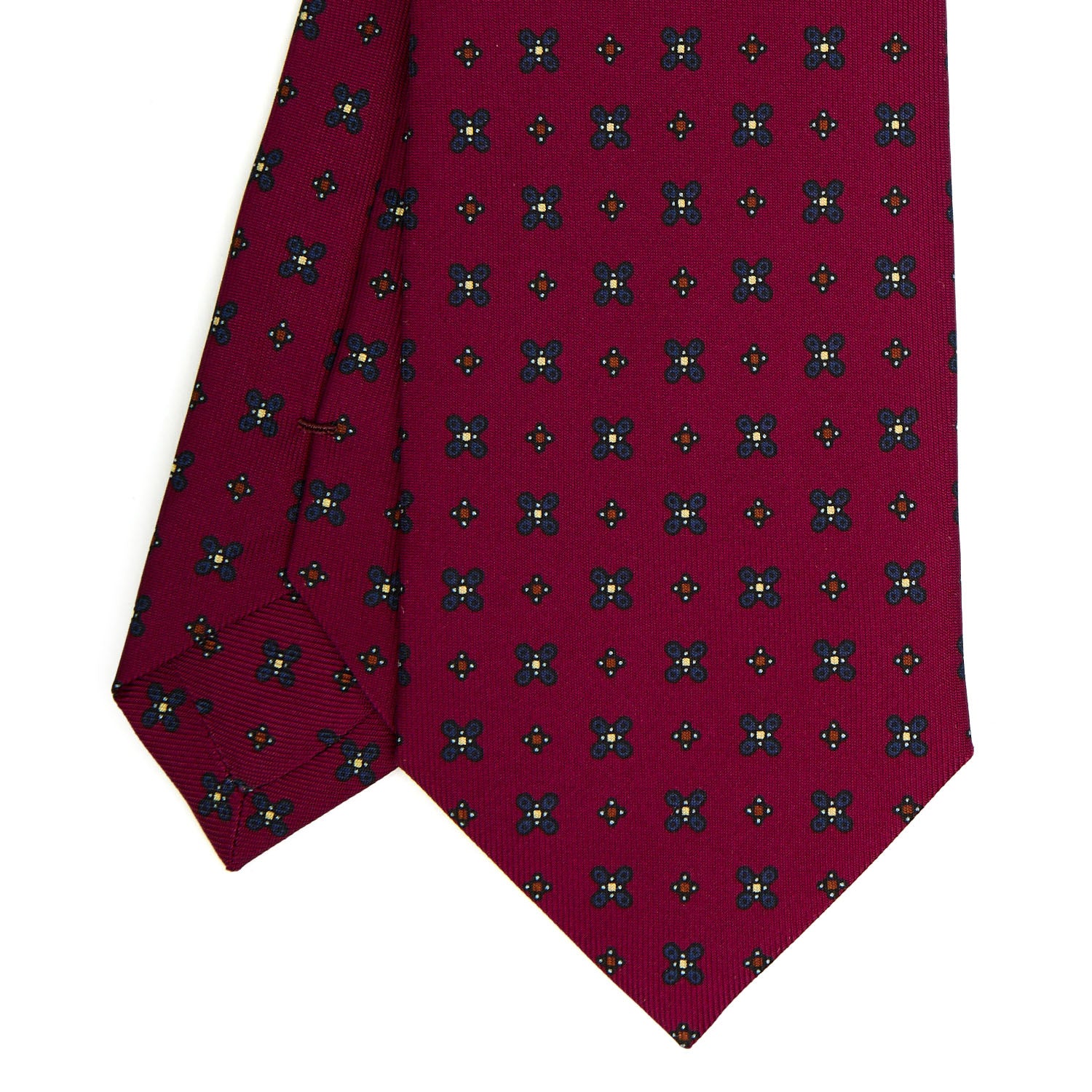 BURGUNDY CLASSIC SILK TIE