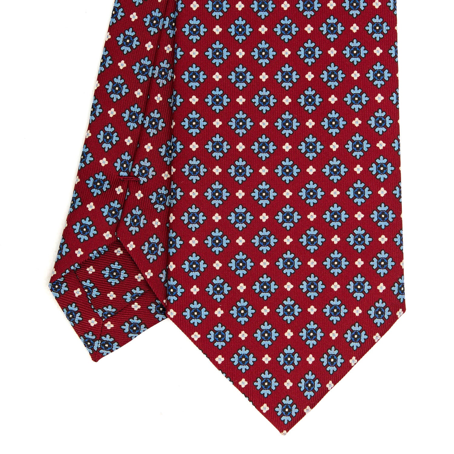 BURGUNDY CLASSIC SILK TIE