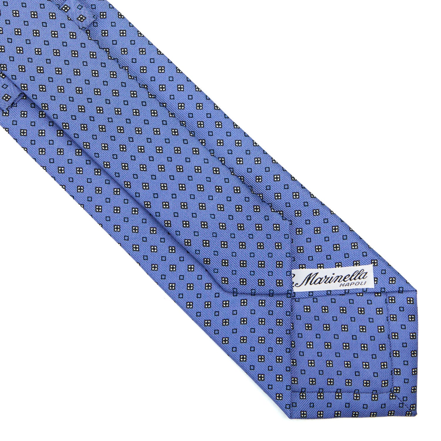 POWDER BLUE CLASSIC SILK TIE - Image 4