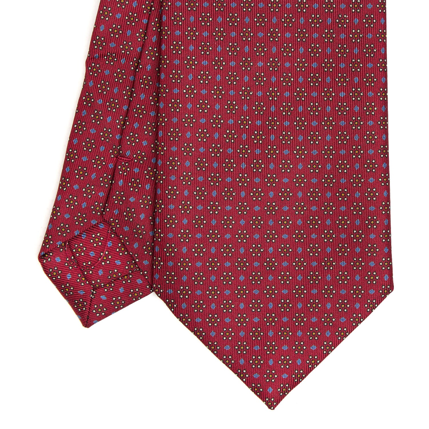 BURGUNDY EXTRA LONG SARTORIAL SILK TIE