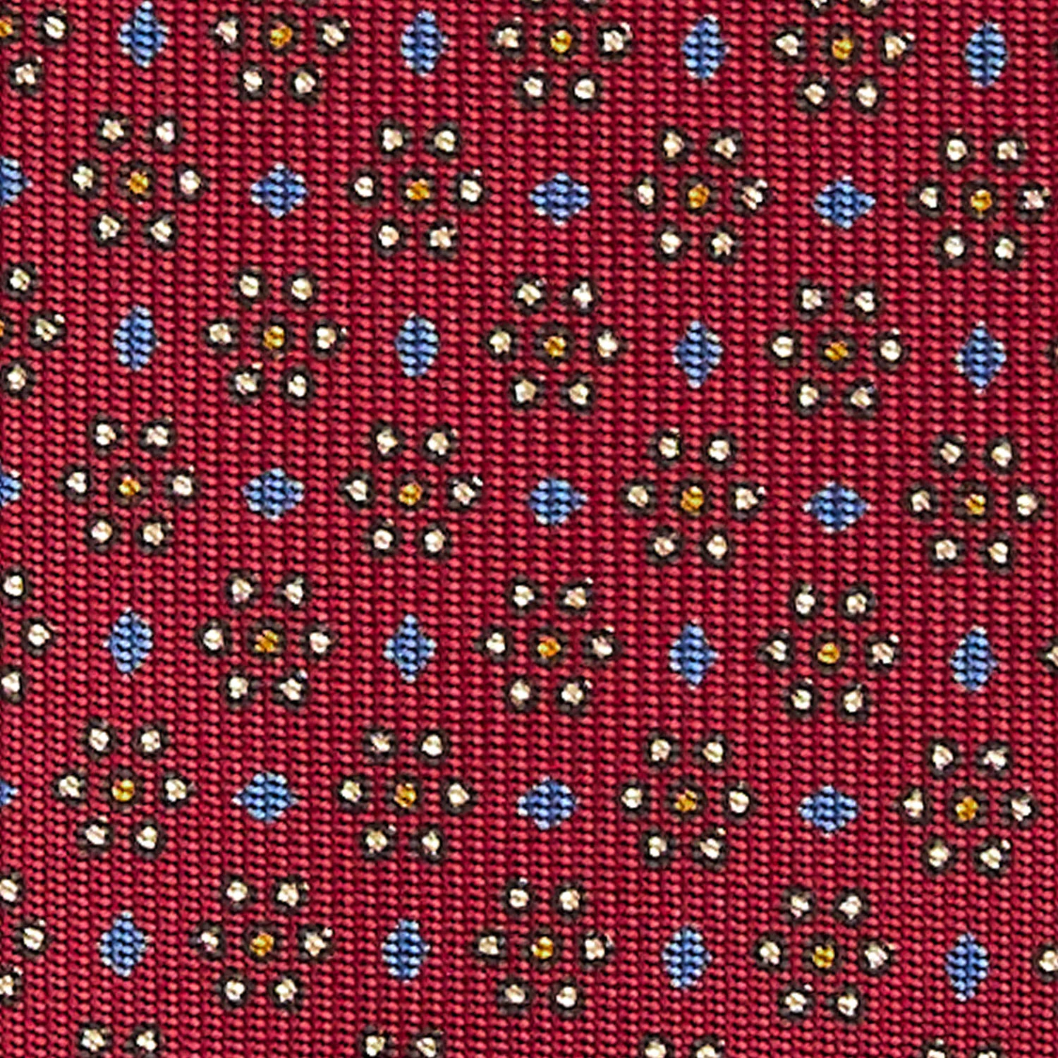 BURGUNDY EXTRA LONG SARTORIAL SILK TIE - Image 5