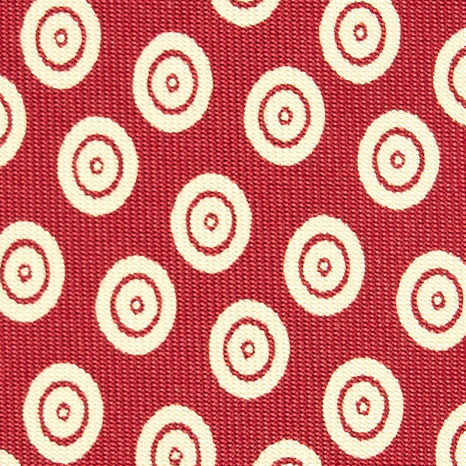 BURGUNDY EXTRA LONG SILK TIE - Image 5